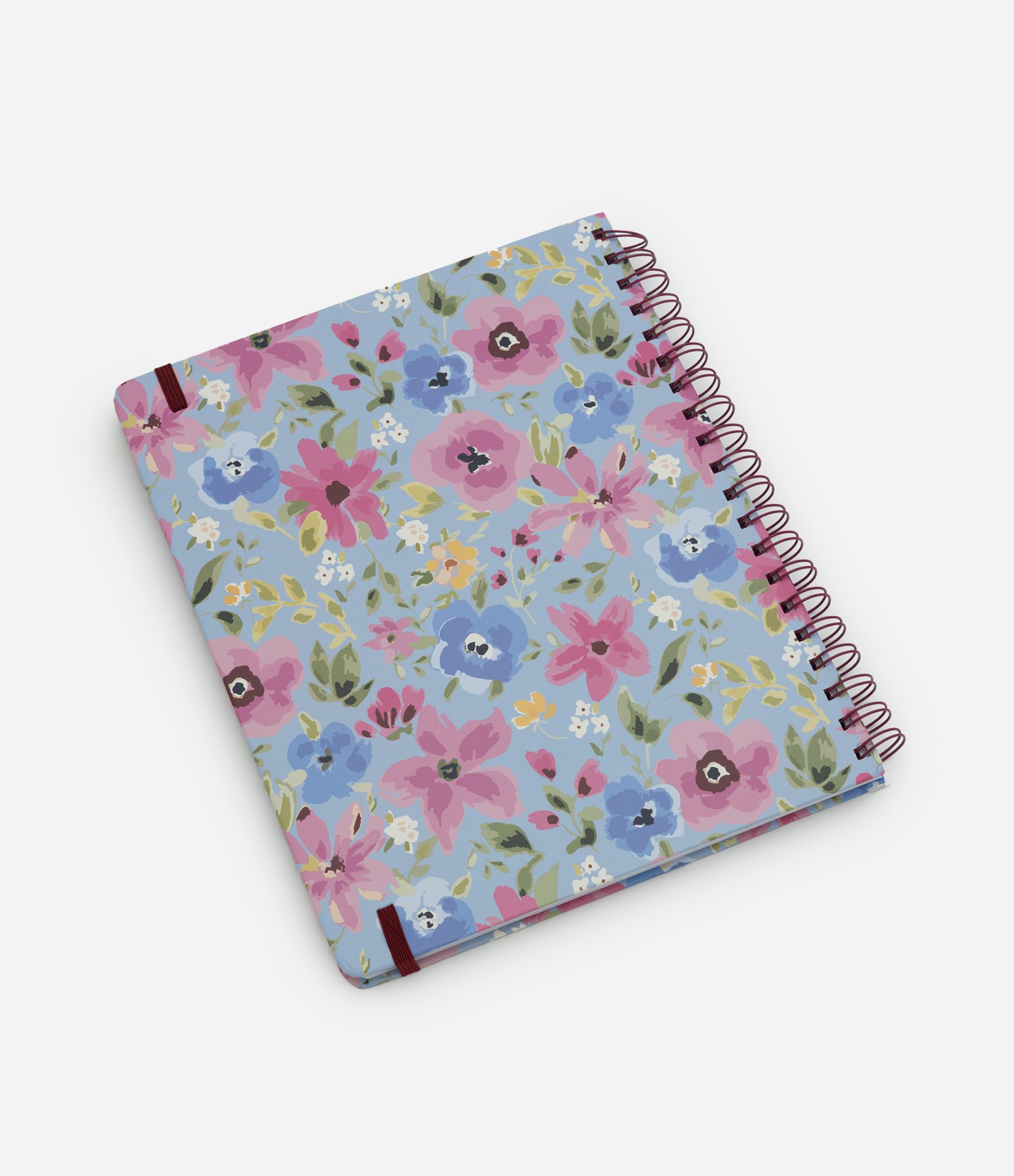 Caderno de Capa Dura com Estampa Floral Multicores 2