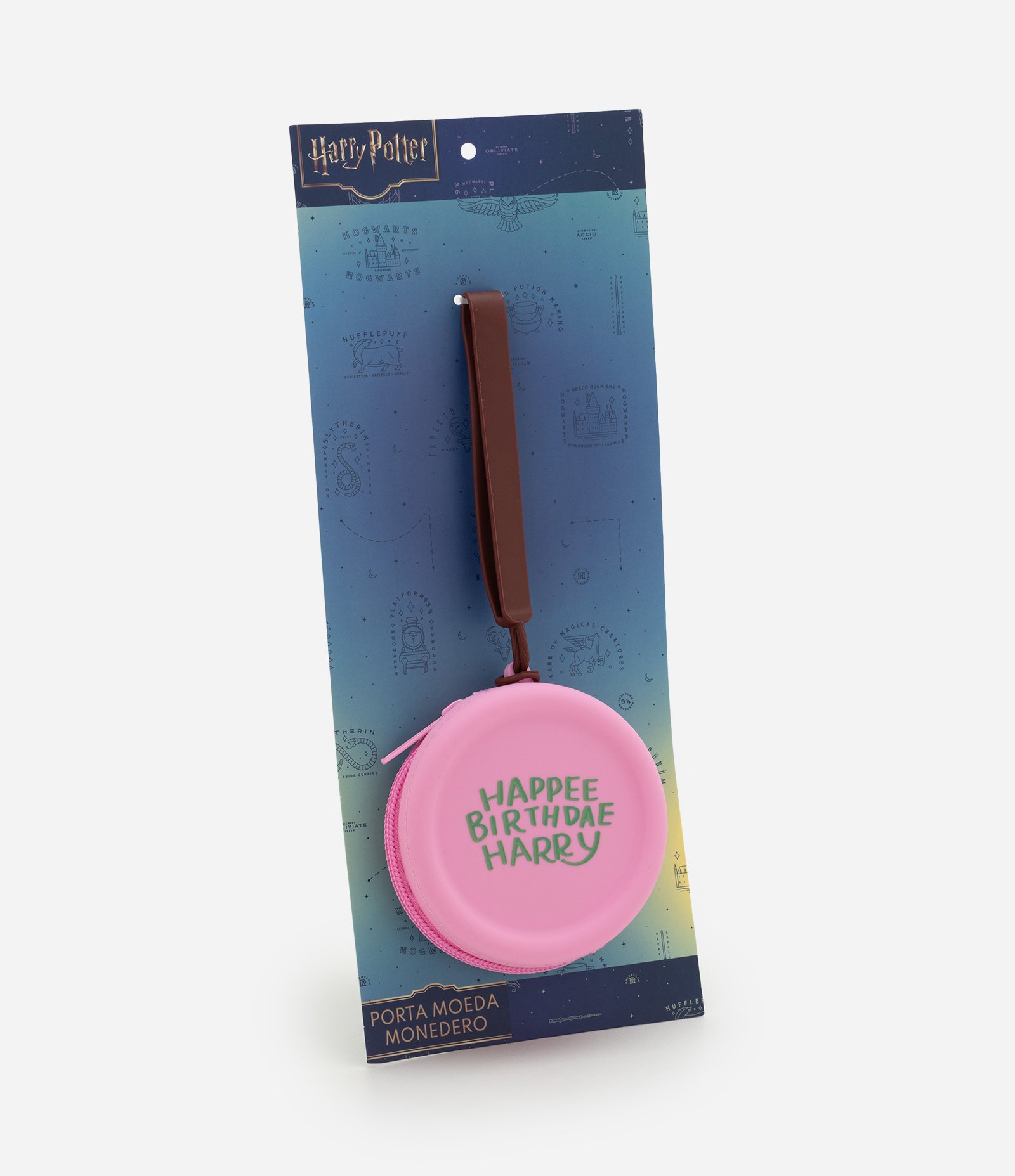 Necessaire Porta Moedas em Silicone Harry Potter Rosa 5