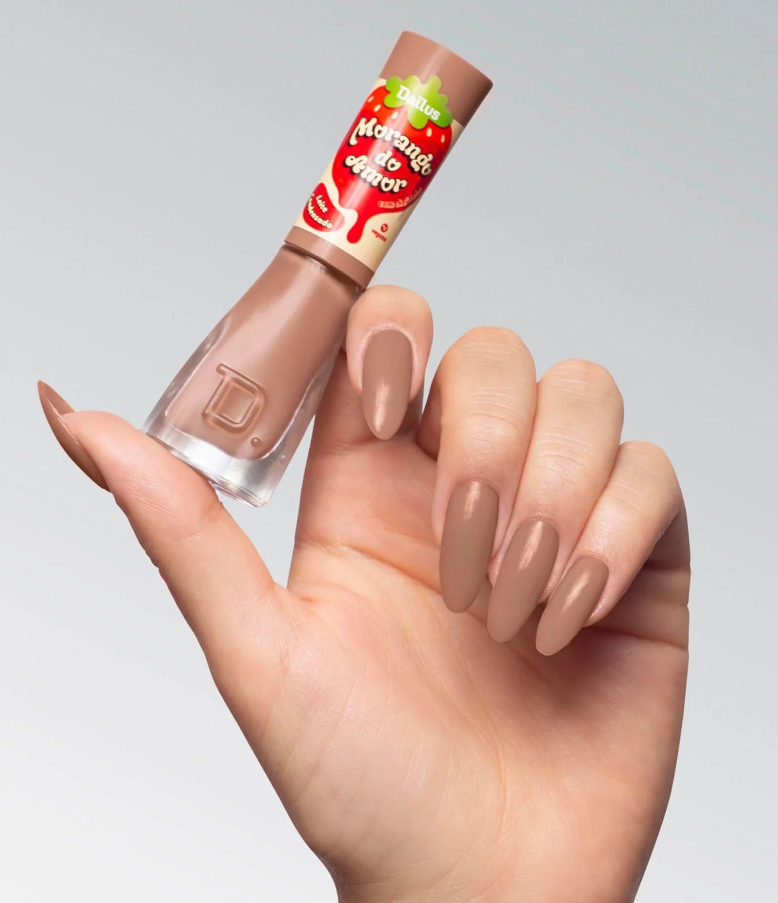 Esmalte 8ml Morango do Amor Dailus Leite Condensado 4