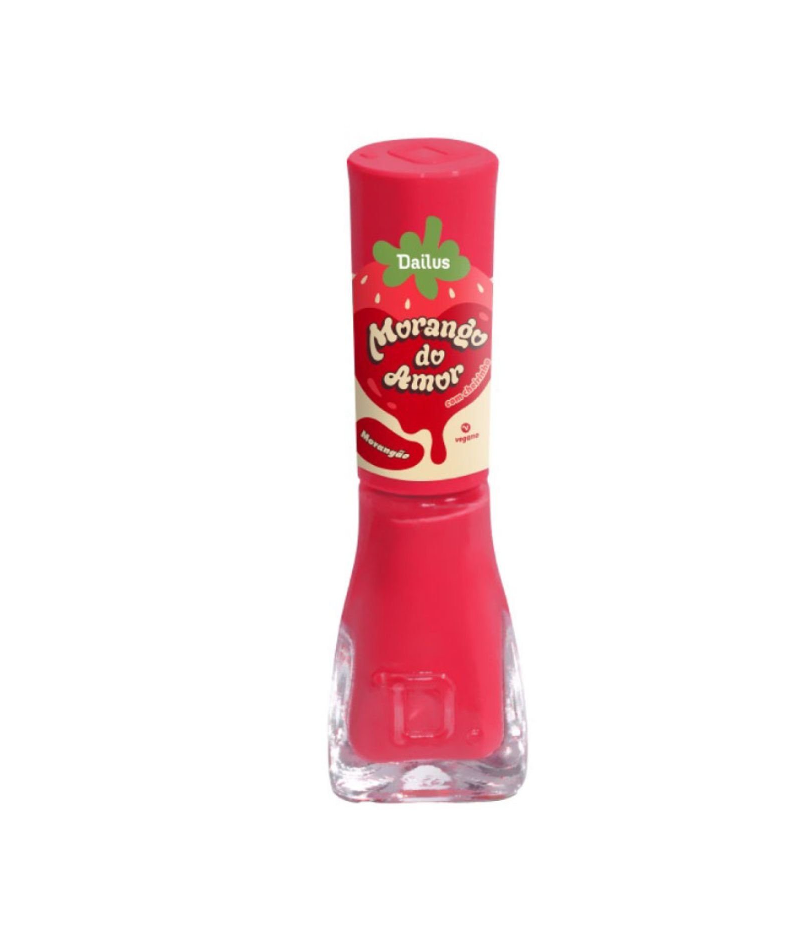 Esmalte 8ml Morango do Amor Dailus Morangao 1