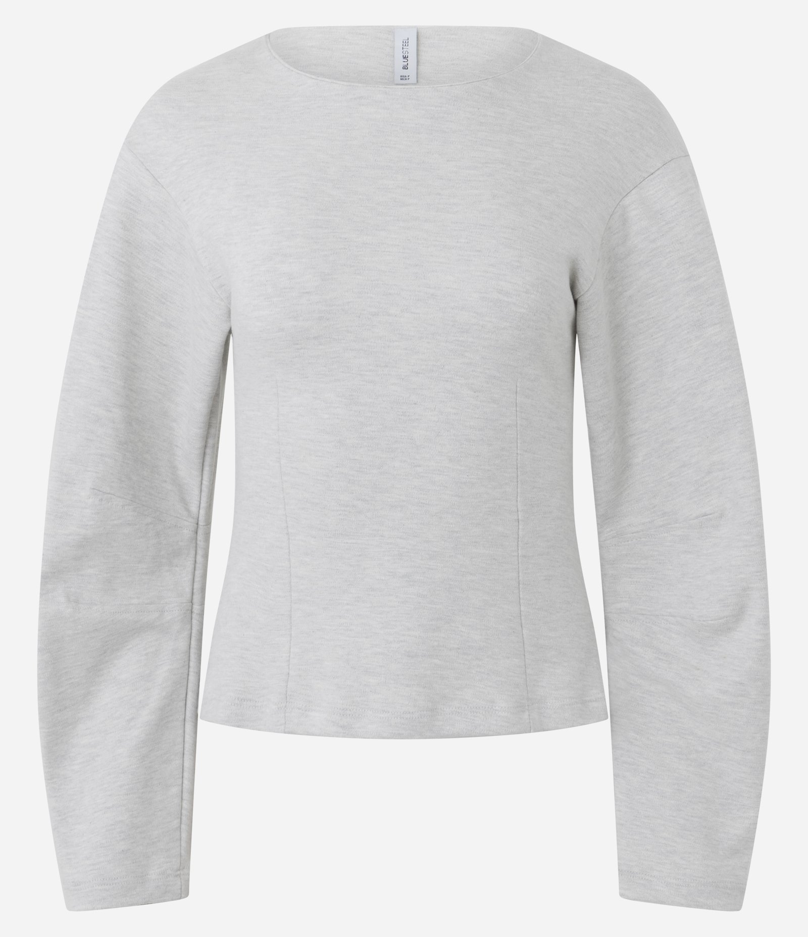 Blusa Regular com Manga Longa Ampla Off White 1