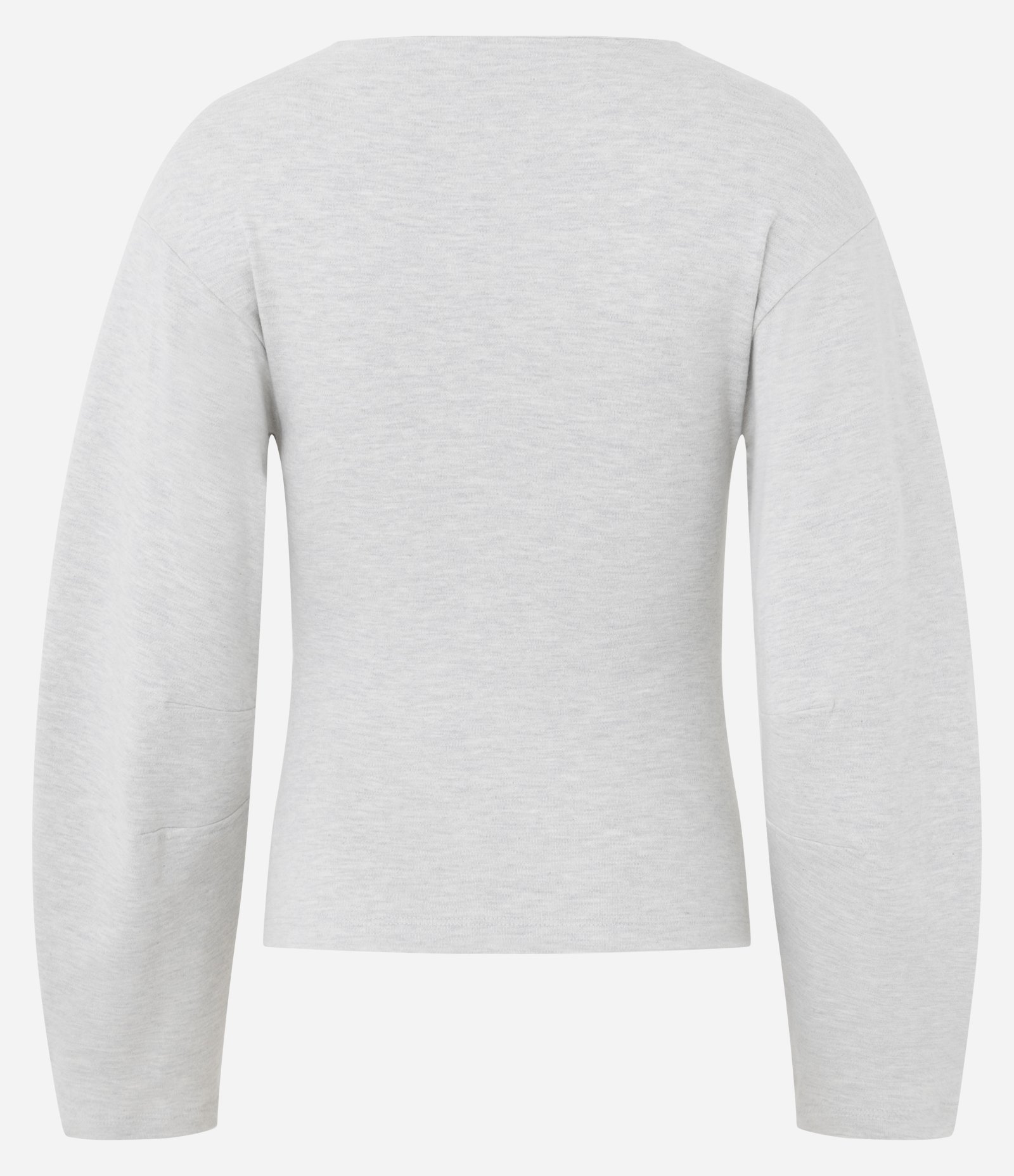 Blusa Regular com Manga Longa Ampla Off White 2