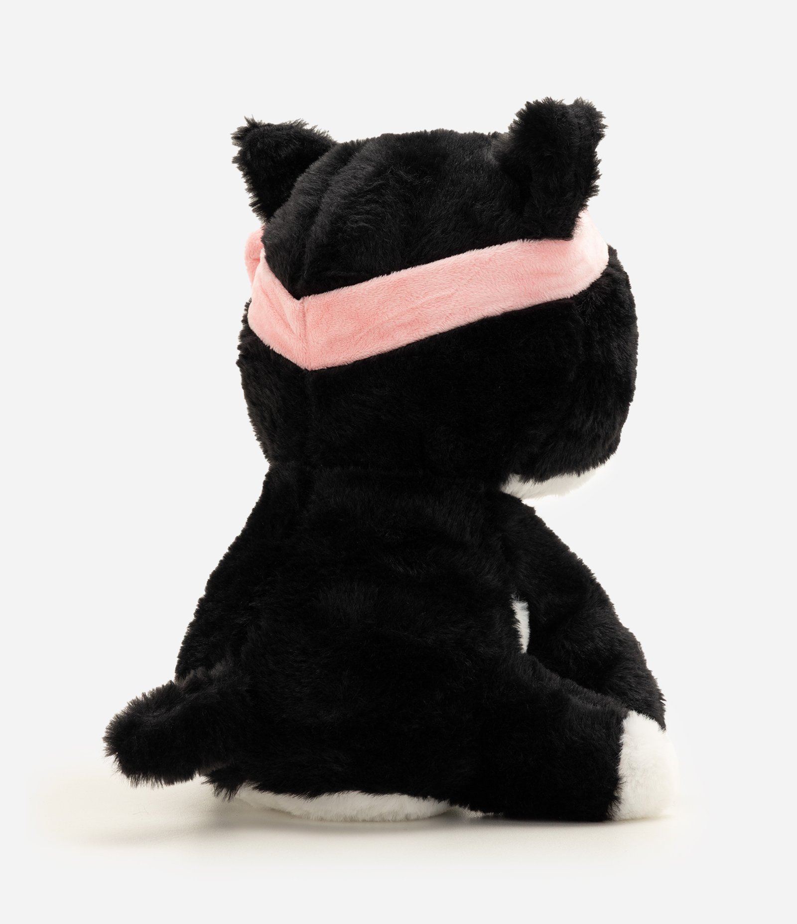 Bicho de Pelúcia com Formato de Gato Preto 3
