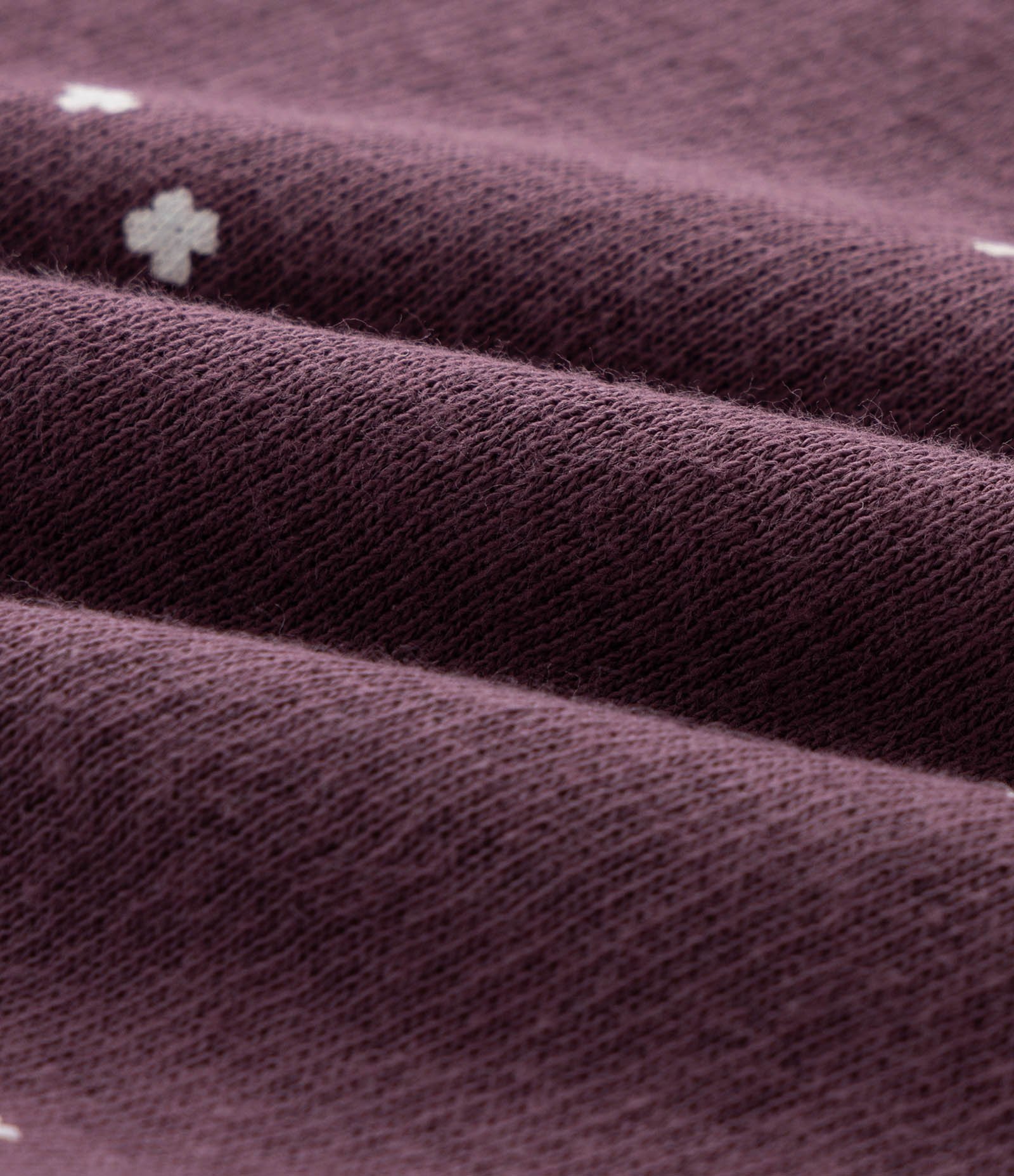 Casaco Infantil com Estampa Floral Patinho e Babados – Tam 0 a 18 Meses Roxo 4