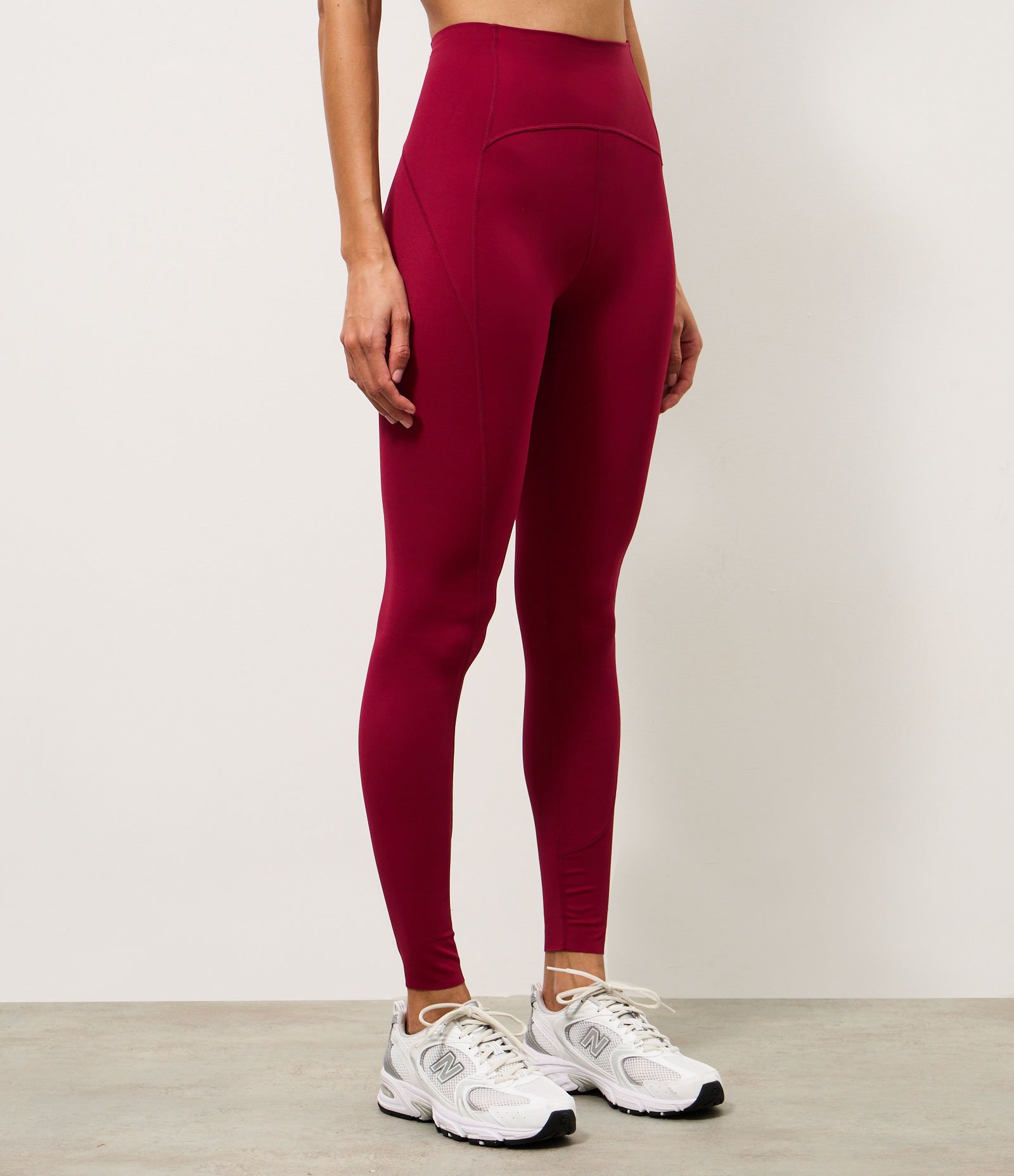 Calça Legging Esportiva em Microfibra Vermelho 2