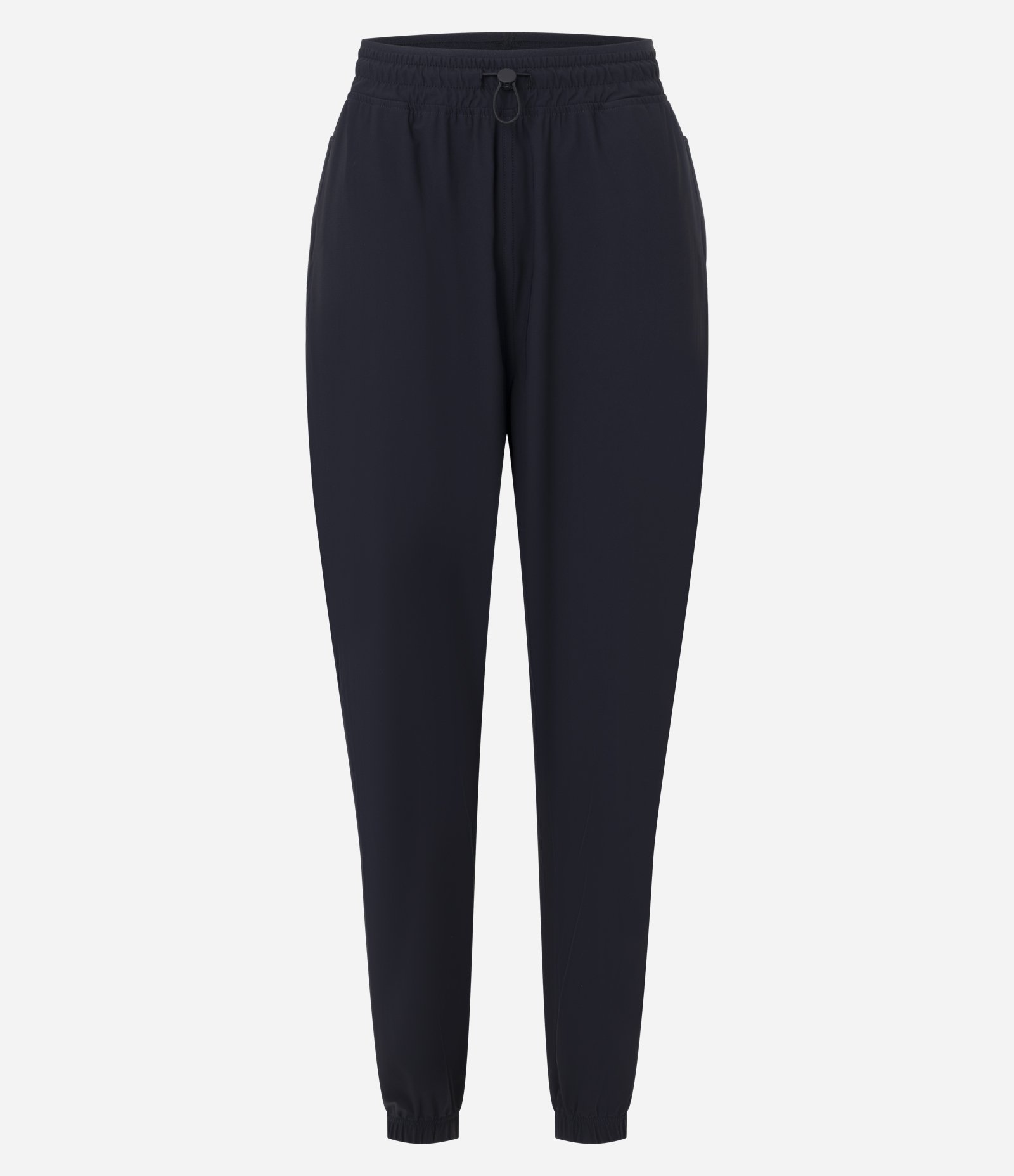 Calça Jogger Esportiva em Microfibra com Ajuste no Cós Preto 5