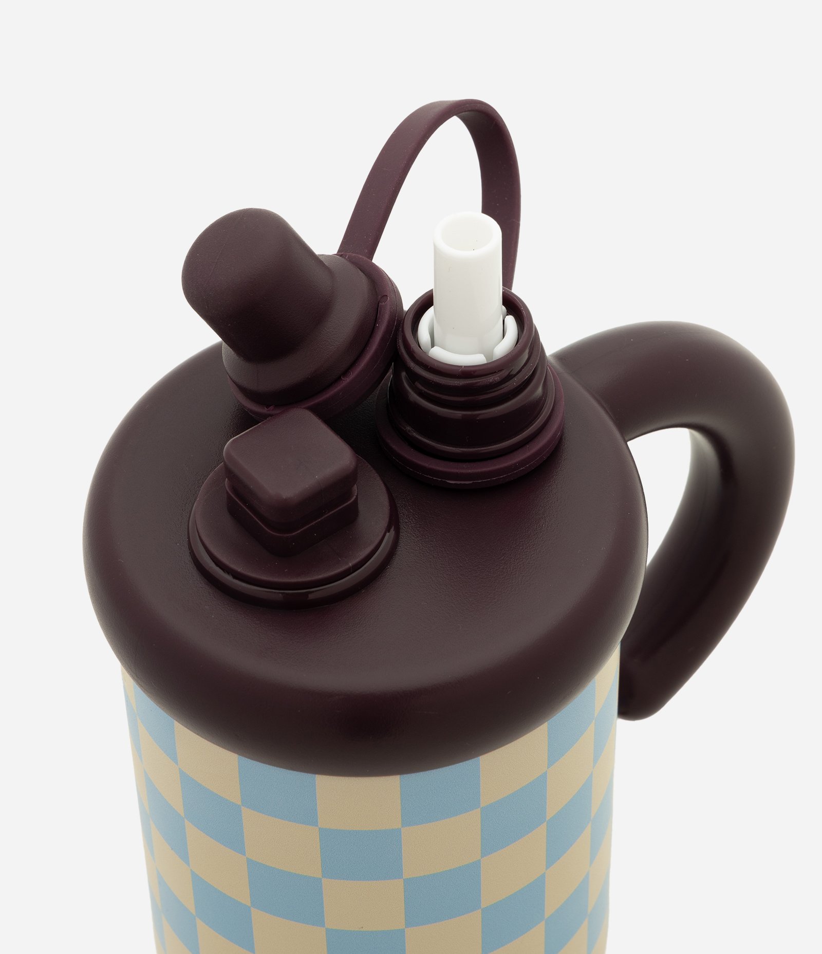 Copo Térmico com Estampa Xadrez 750ml Multicores 2
