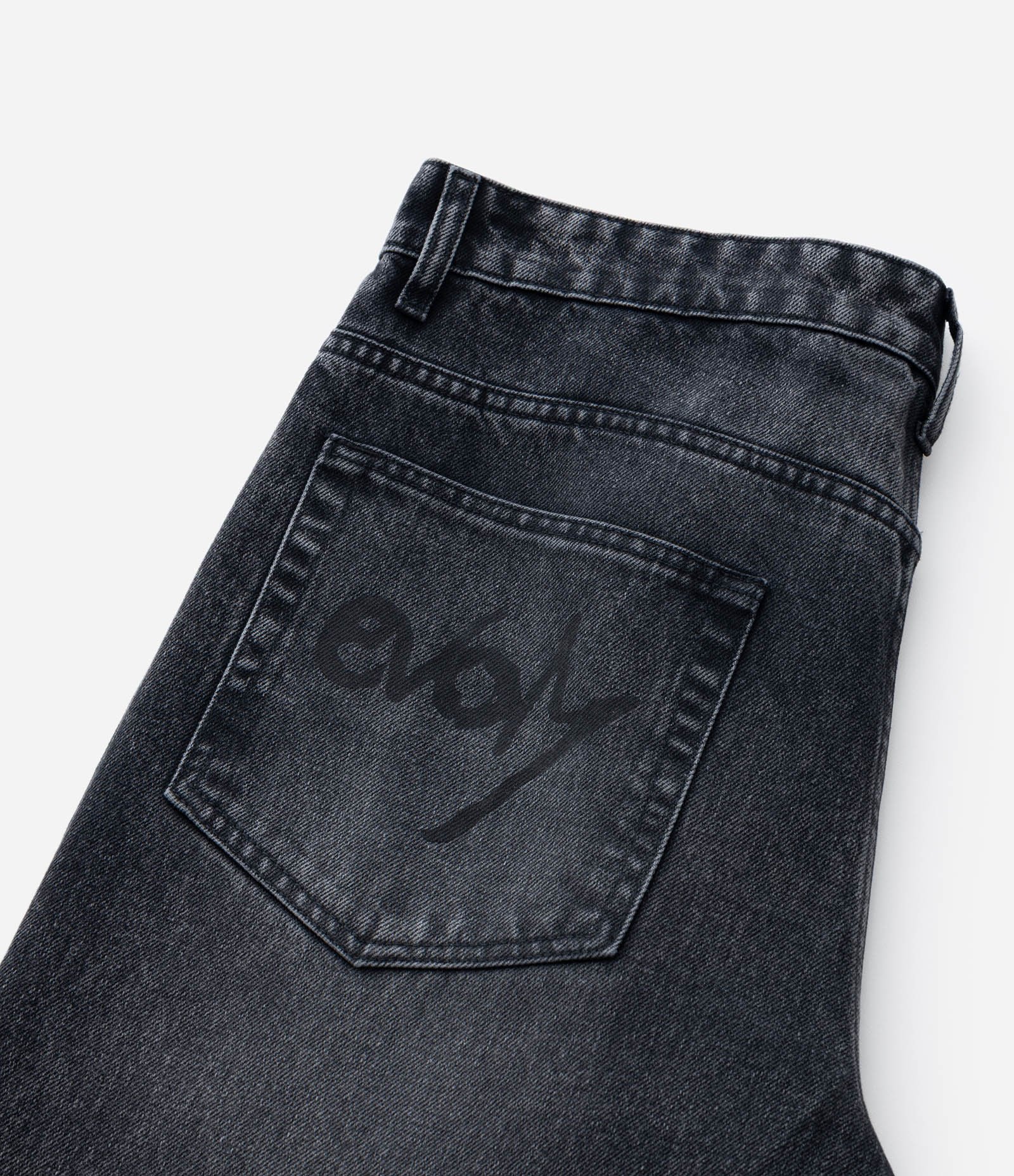Calça Baggy Relaxed Jeans com Aplicação de Brilhos Veigh Preto 12