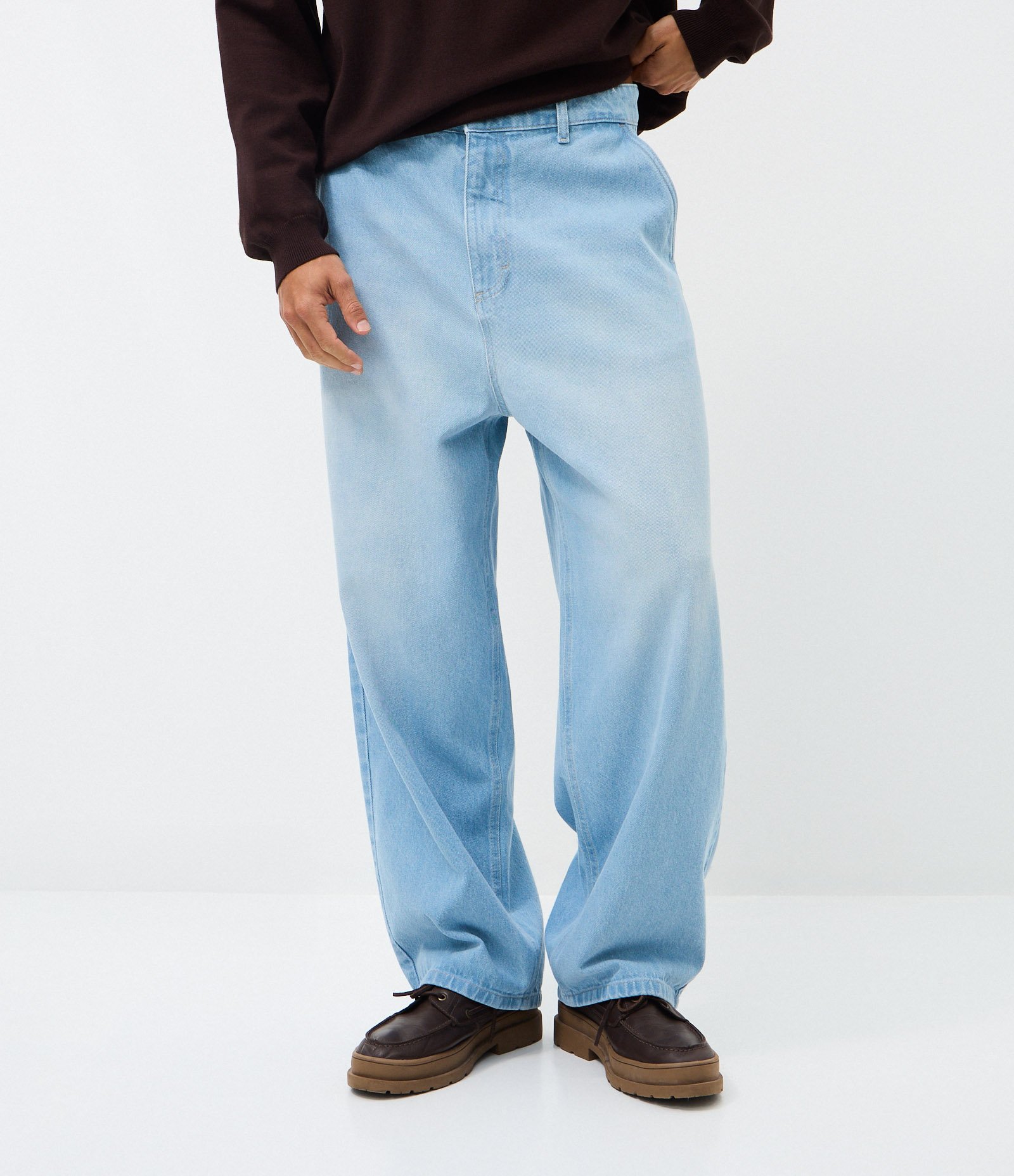 Calça Skater em Jeans Azul 2