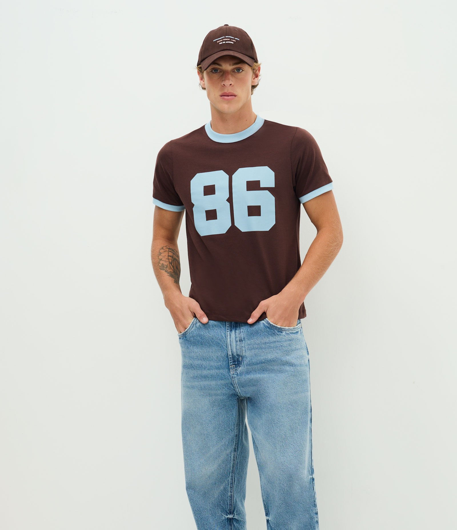 Calça em Jeans Reta Vintage Azul 3