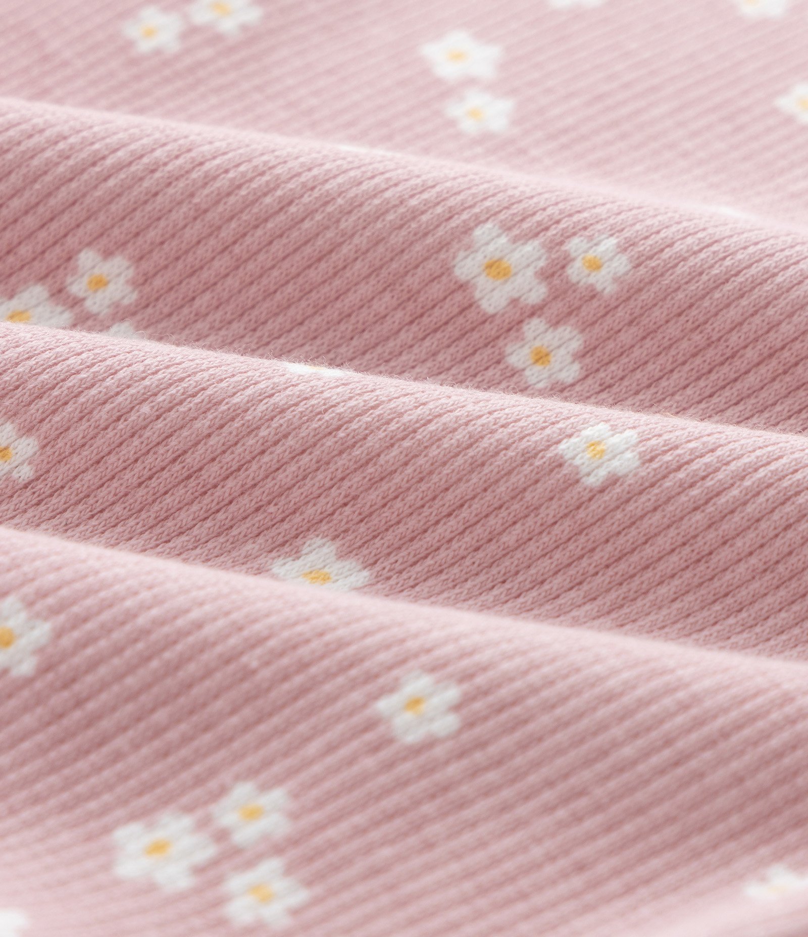 Body Infantil em Ribana com Estampa Floral Liberty – Tam 0 a 18 Meses Rosa 3