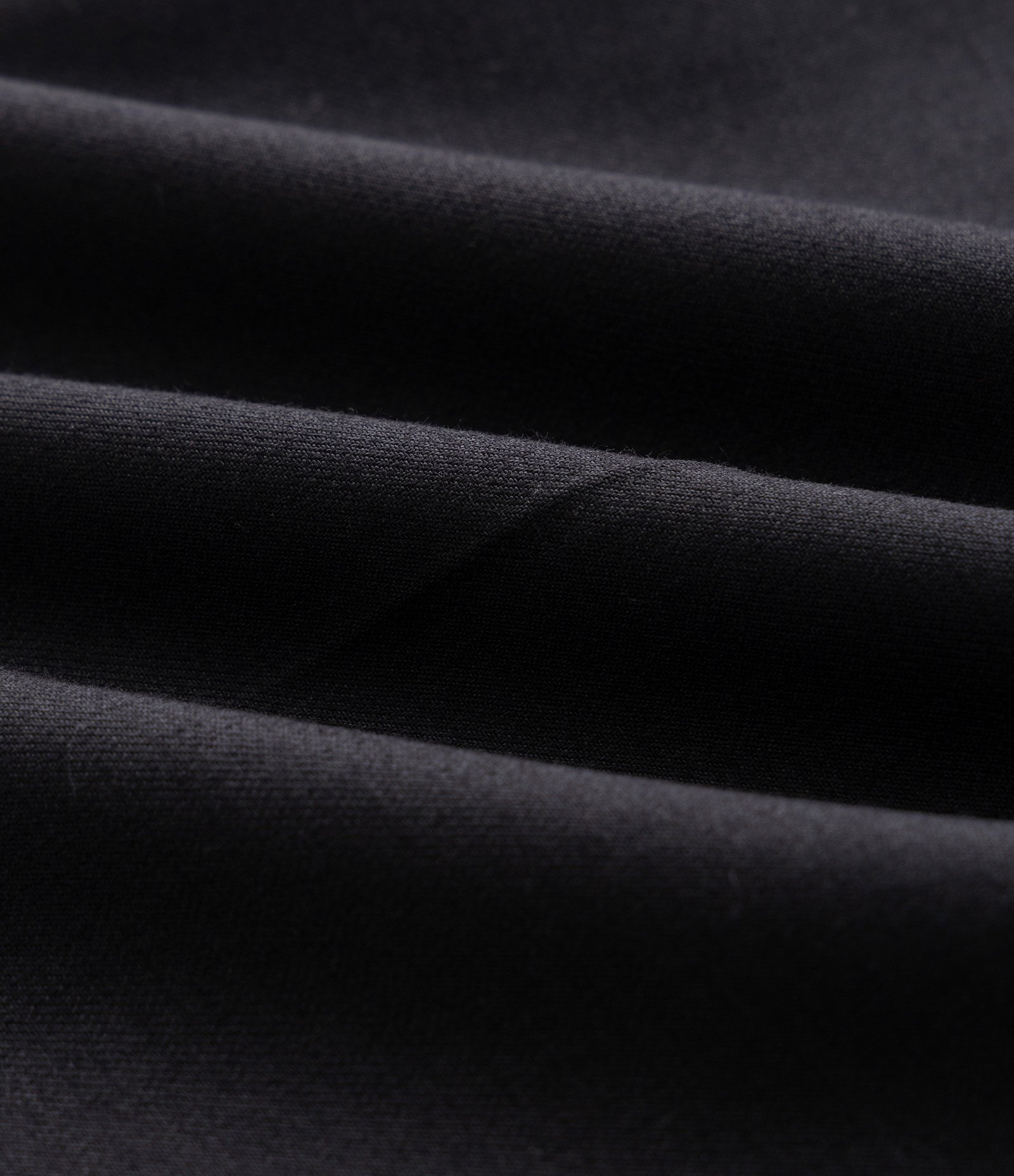 Calça Social Reta em Poliviscose com Bolsos Preto 3