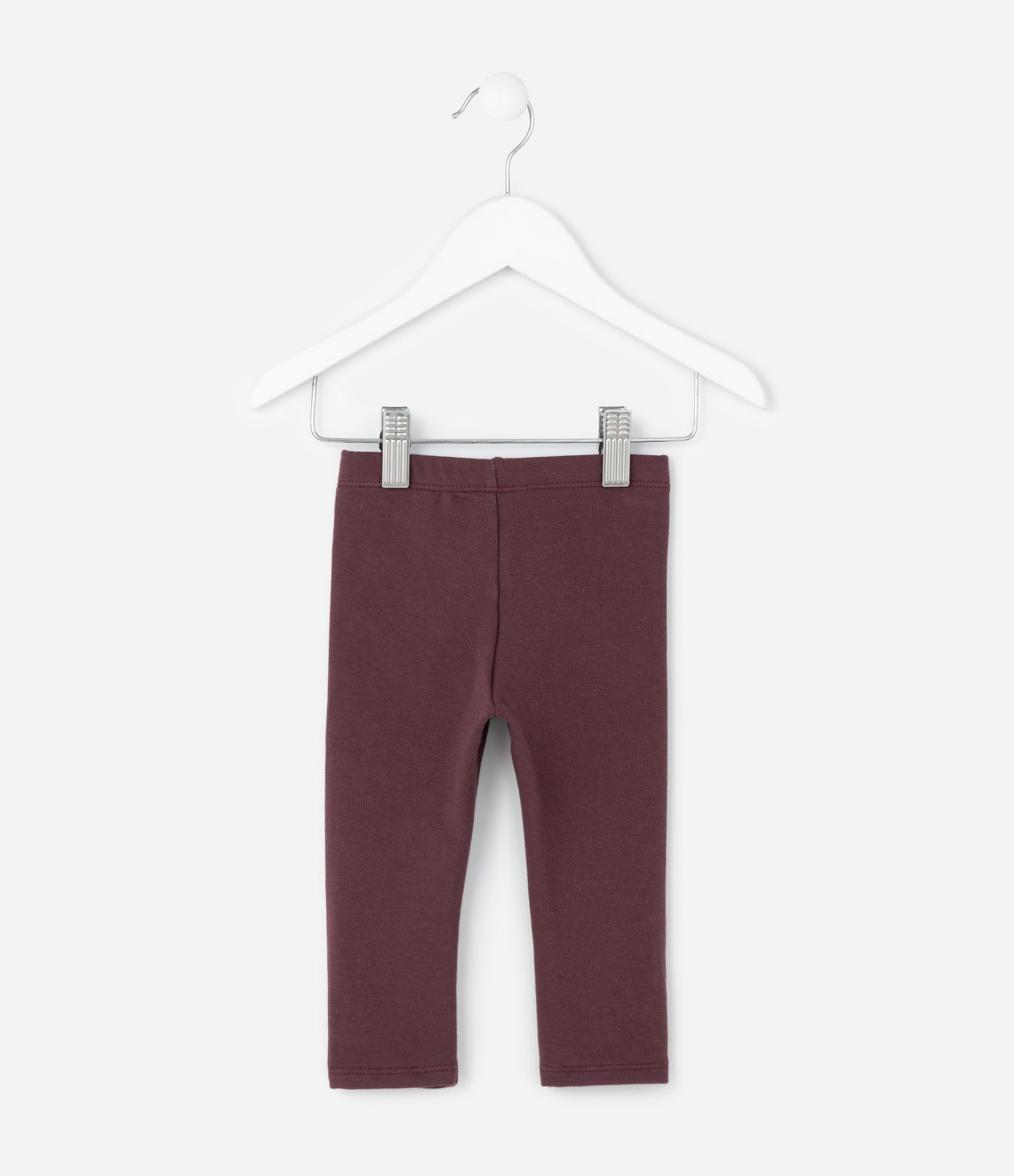 Calça Legging Infantil com Lacinho – Tam 0 a 18 Meses Vinho 2