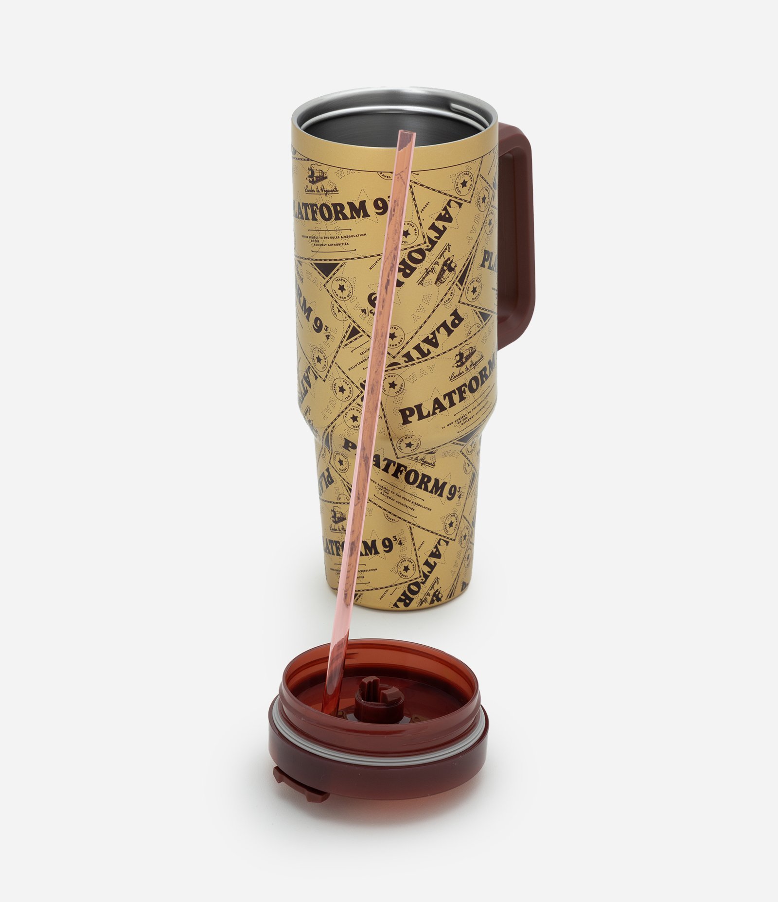 Copo Térmico em Aço Inoxidável Harry Potter Dourado 4