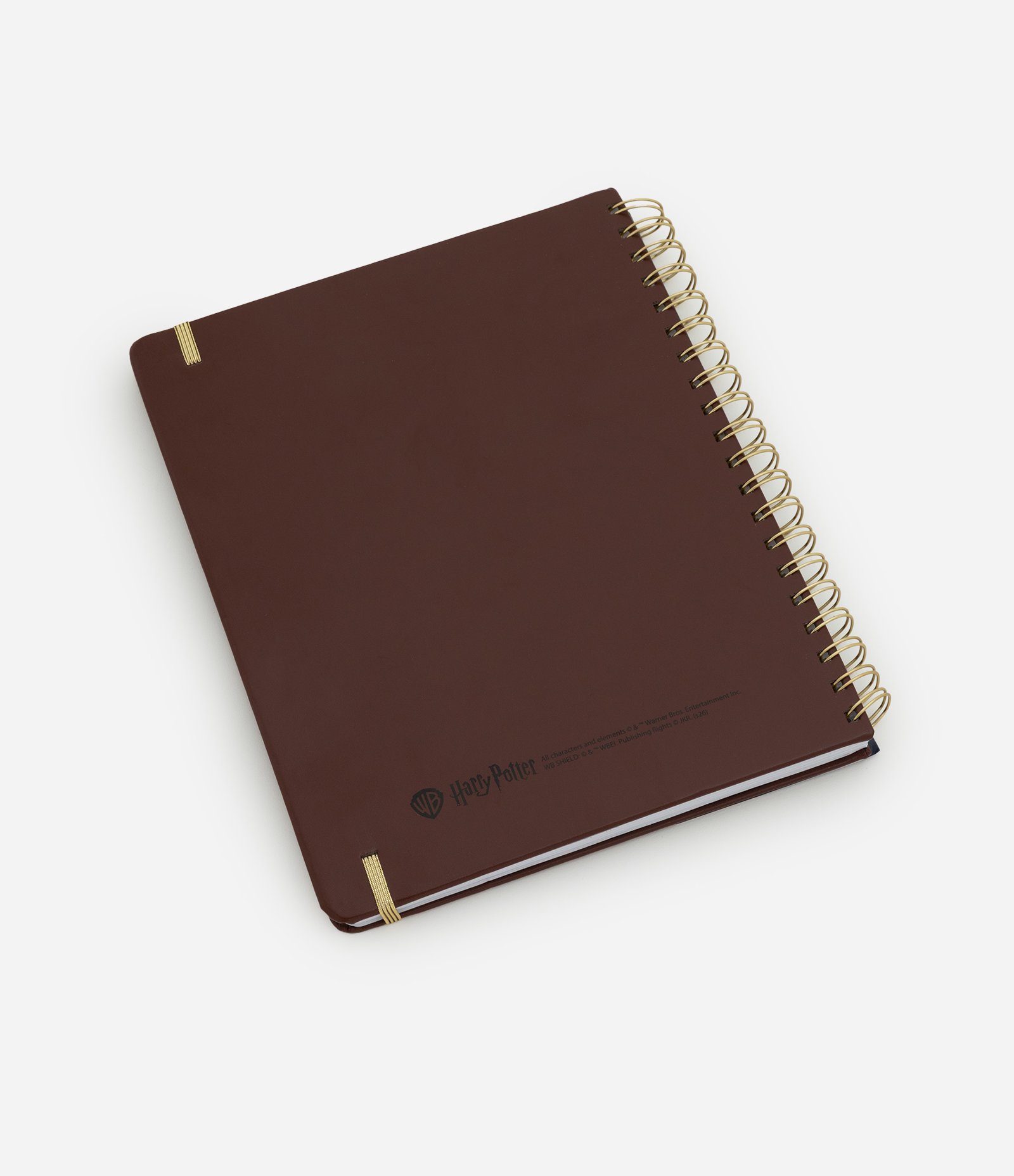 Caderno de Capa Dura Harry Potter Marrom 2
