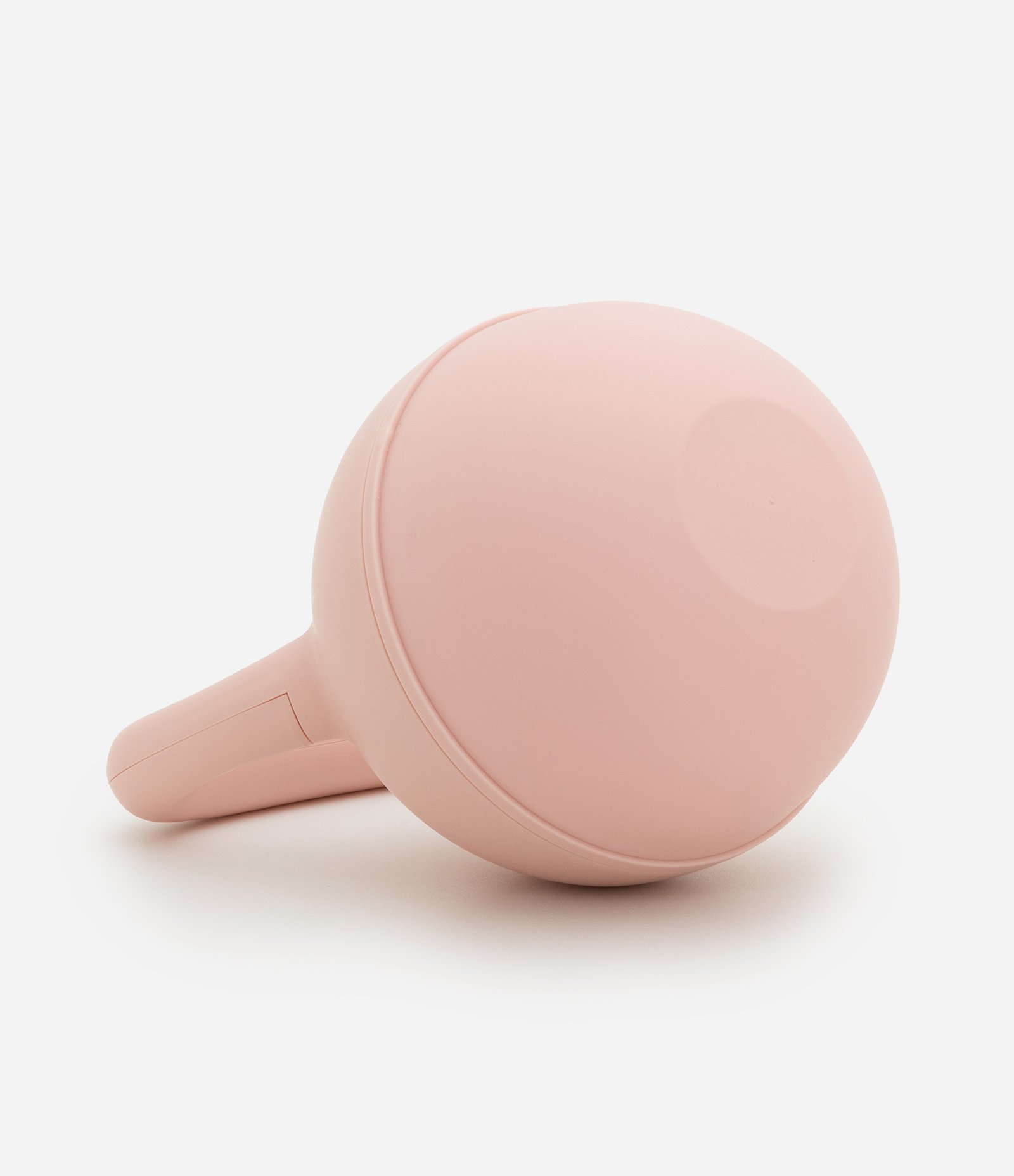 Kettlebell Arredondado em Plástico 4kg Rosa 3