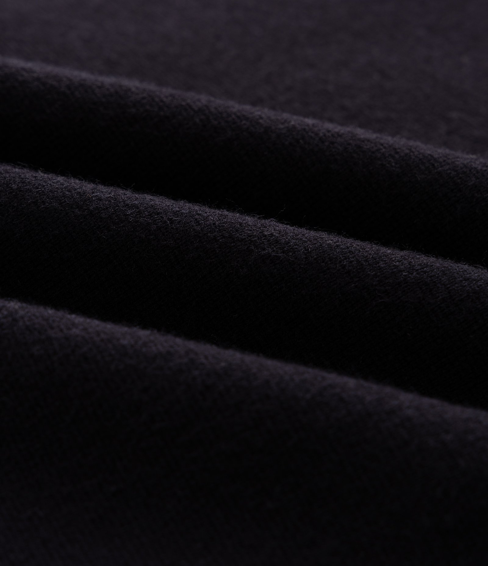 Suéter Regular em Tricô com Gola Polo e Zíper Preto 3