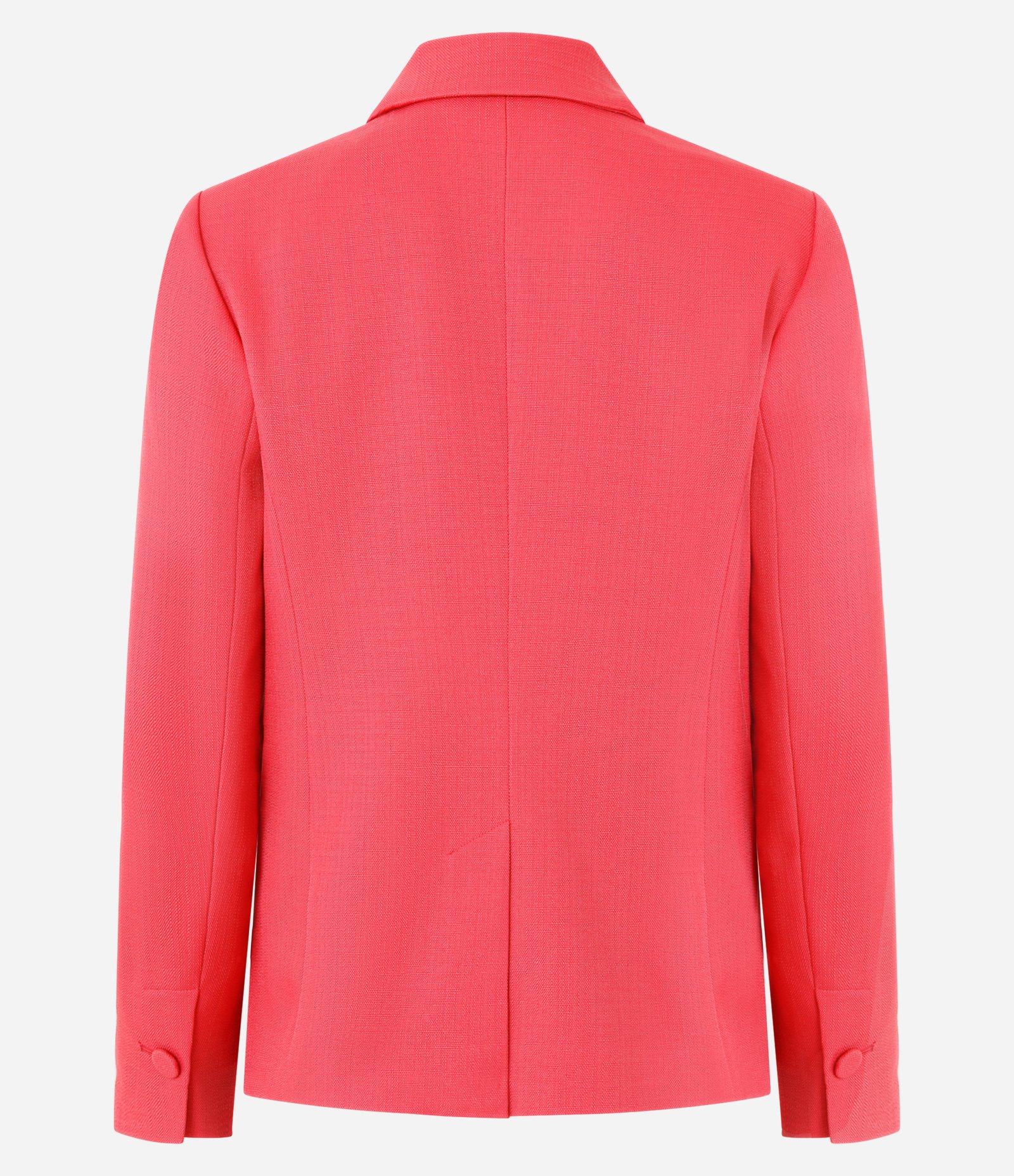 Blazer Transpassado com Botões Forrados Rosa 3