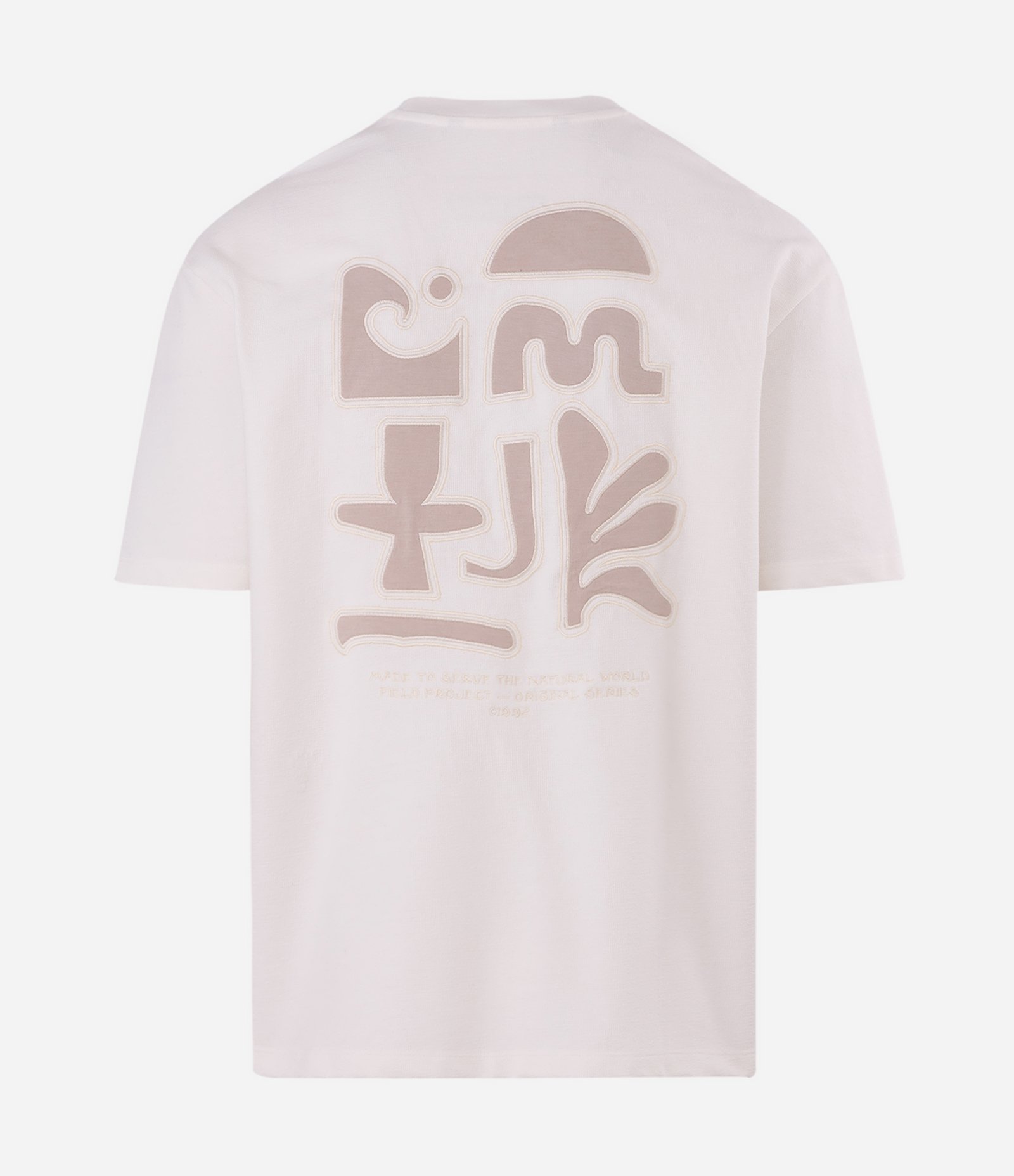 Camiseta Relaxed Estampa Outdoor Branco 6