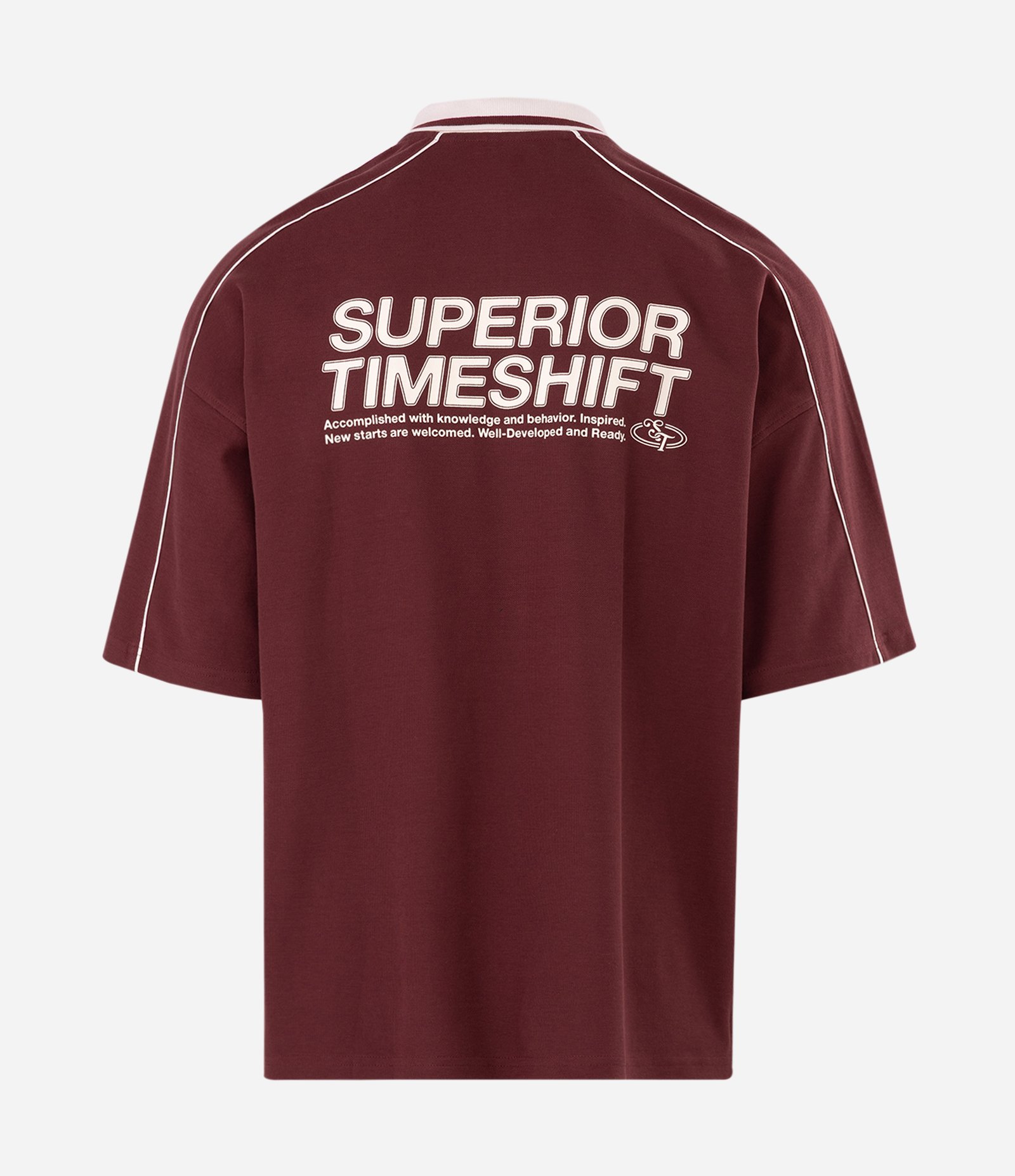 Camiseta Tricô Slim Texturizada Vermelho 6