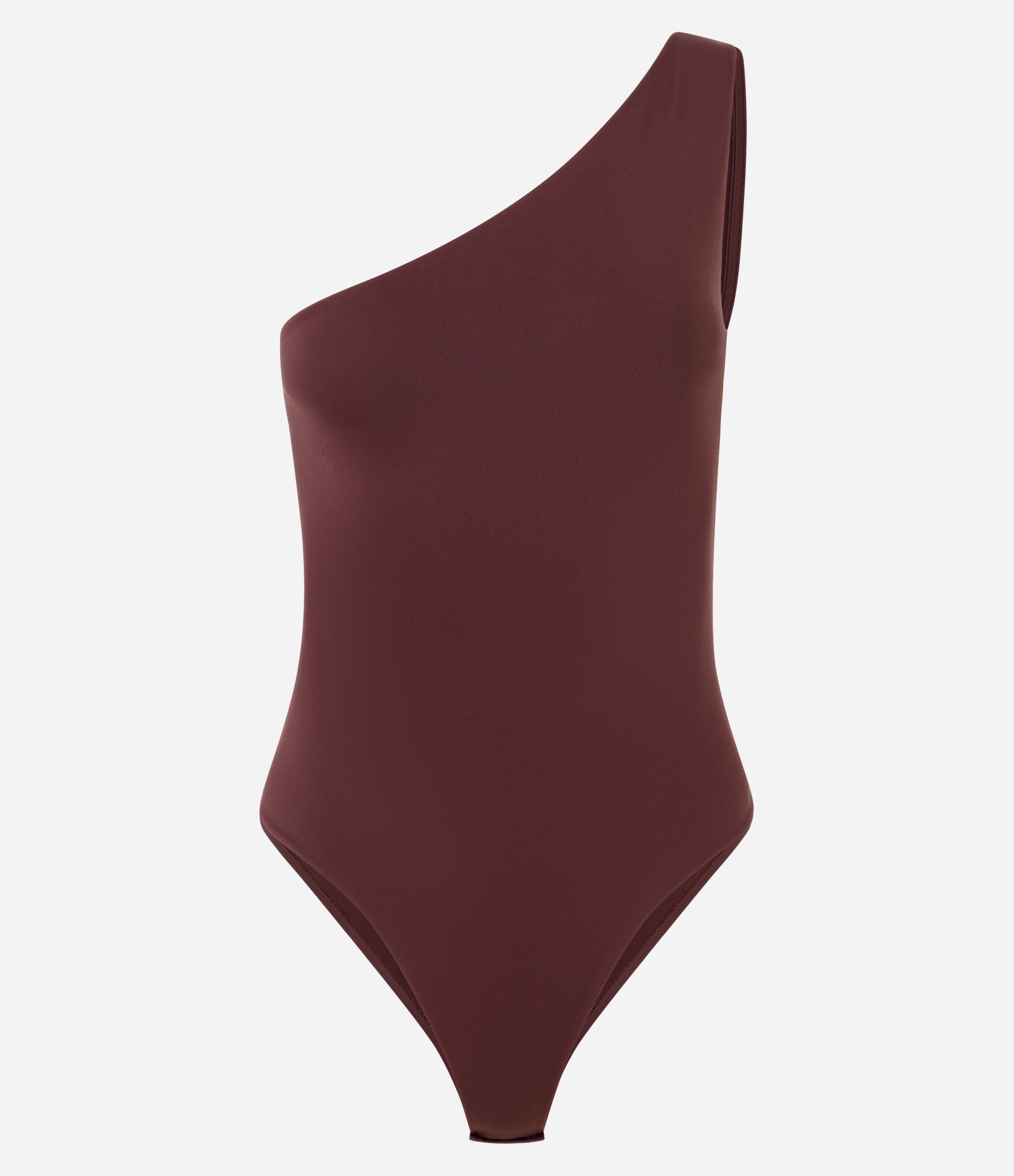 Body Ombro Único em Microfibra Bordô 1