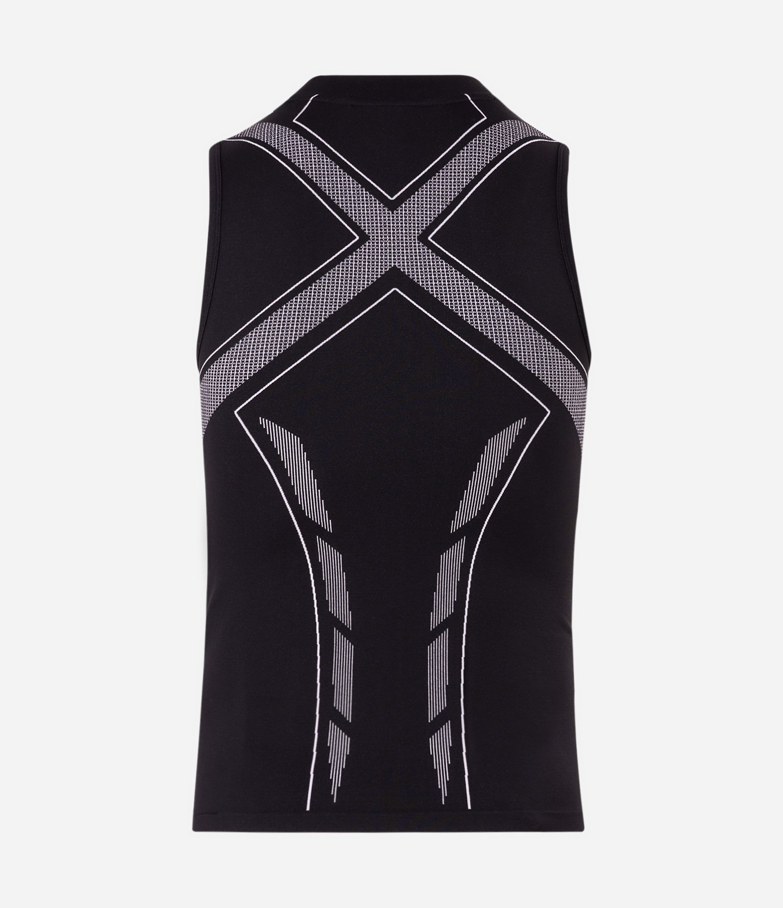 Regata Muscle Seamless Tribal Preto 6