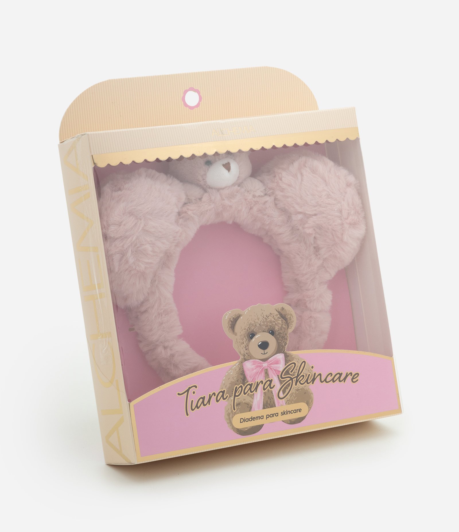 Tiara Puff para SkinCare Ursinho Alchemia U 1