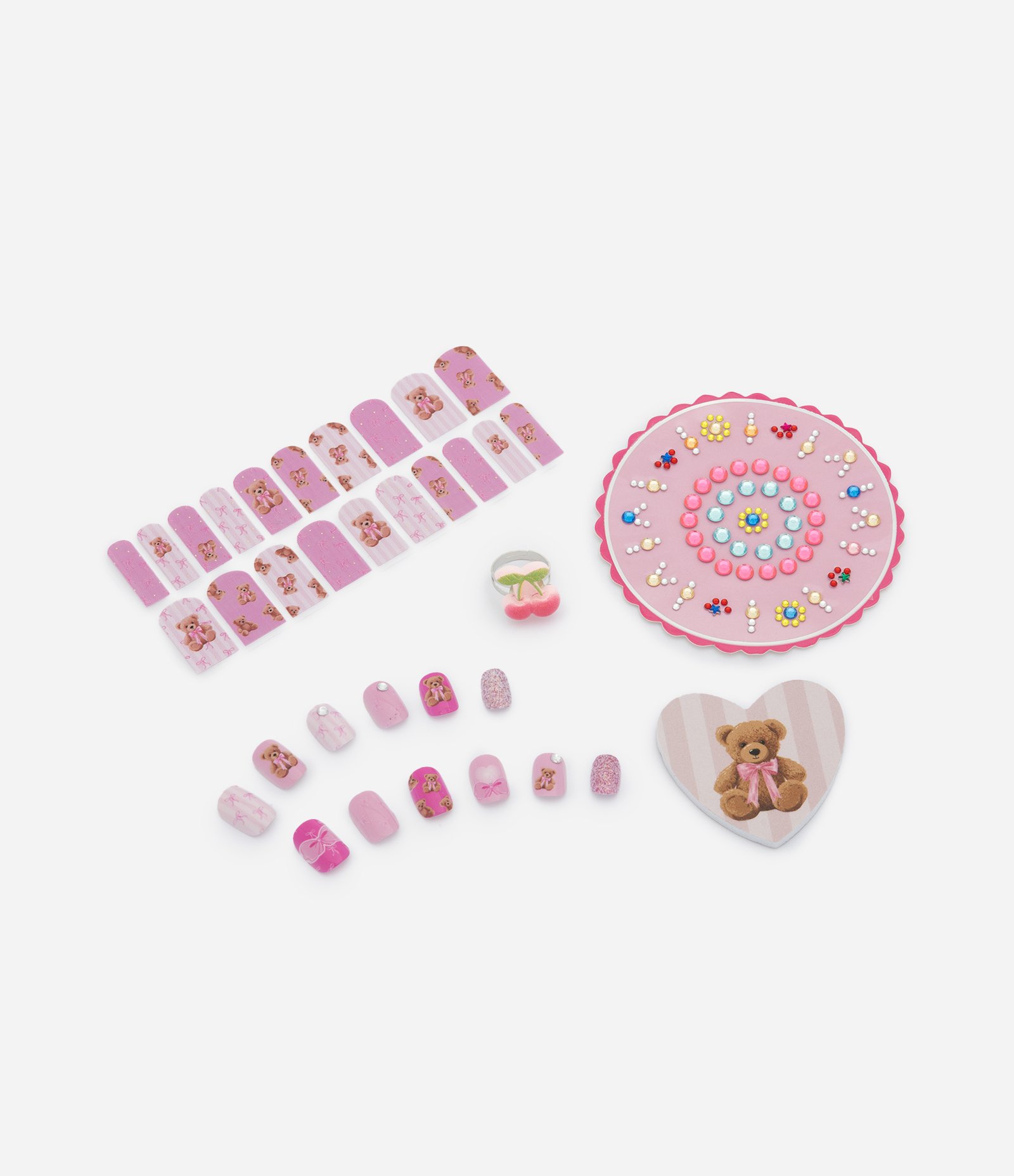Kit de Unhas Postiças + Lixa + Adesivos Alchemia U 4