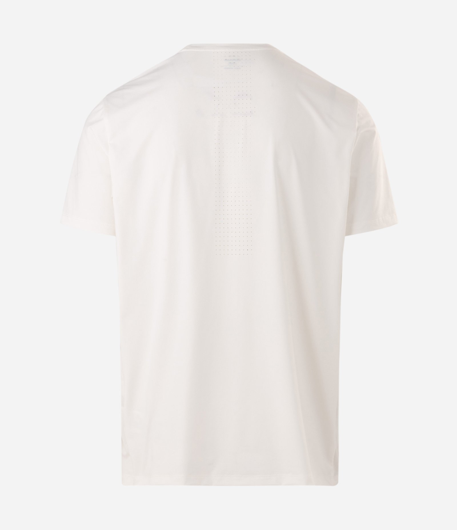 Camiseta Esportiva Dry em Poliamida com Laser Cut Off White 6