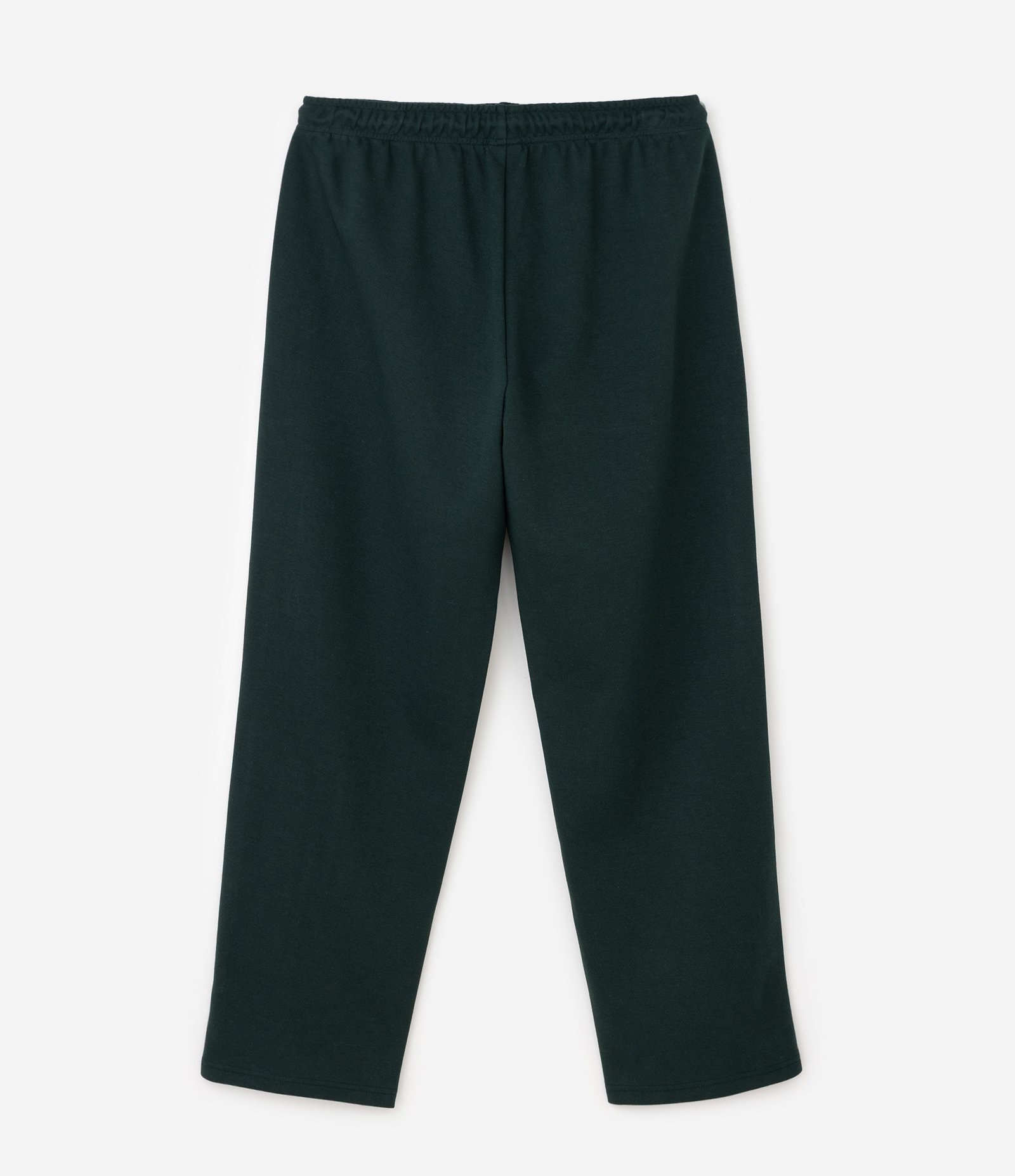 Calça Moletom Reta com Tape Lateral Verde 2
