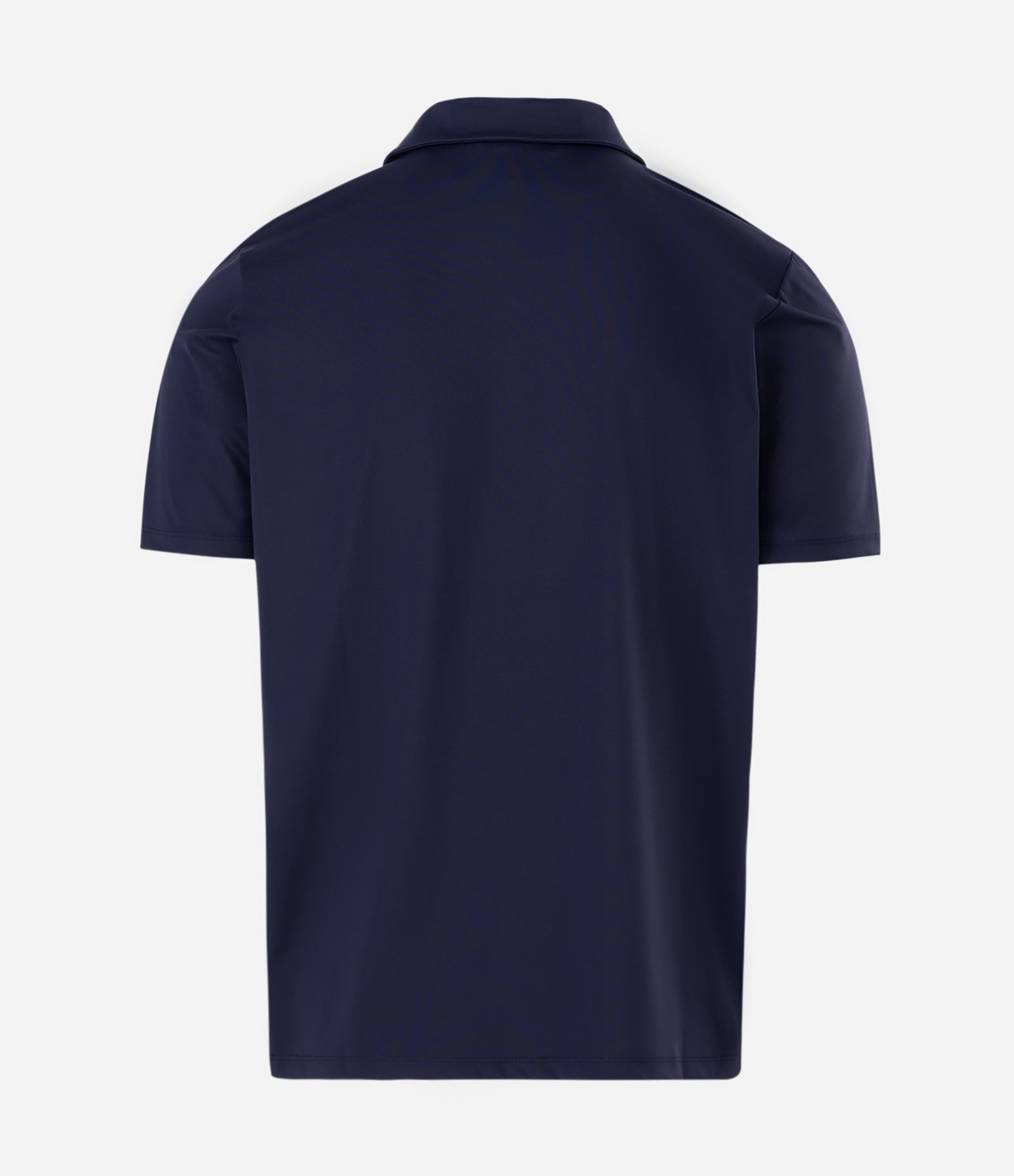 Camisa Polo Performance com Toque Gelado Azul Marinho 3