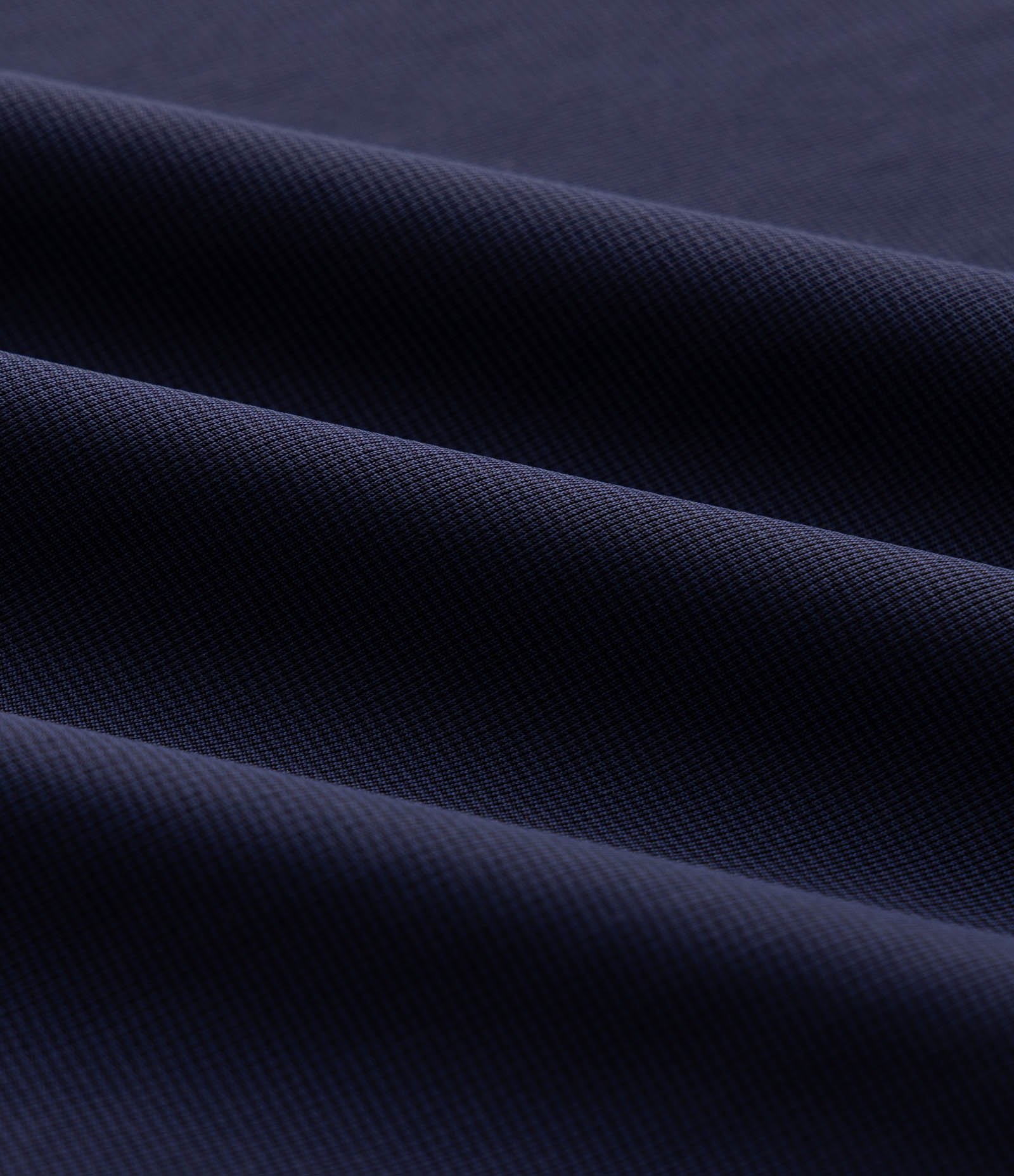 Camisa Polo Performance com Toque Gelado Azul Marinho 4