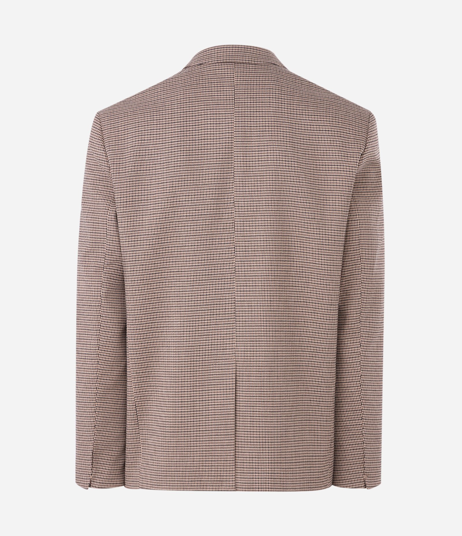 Blazer Oversized Alfaiatado com Estampa Xadrez Marrom/Cinza 6