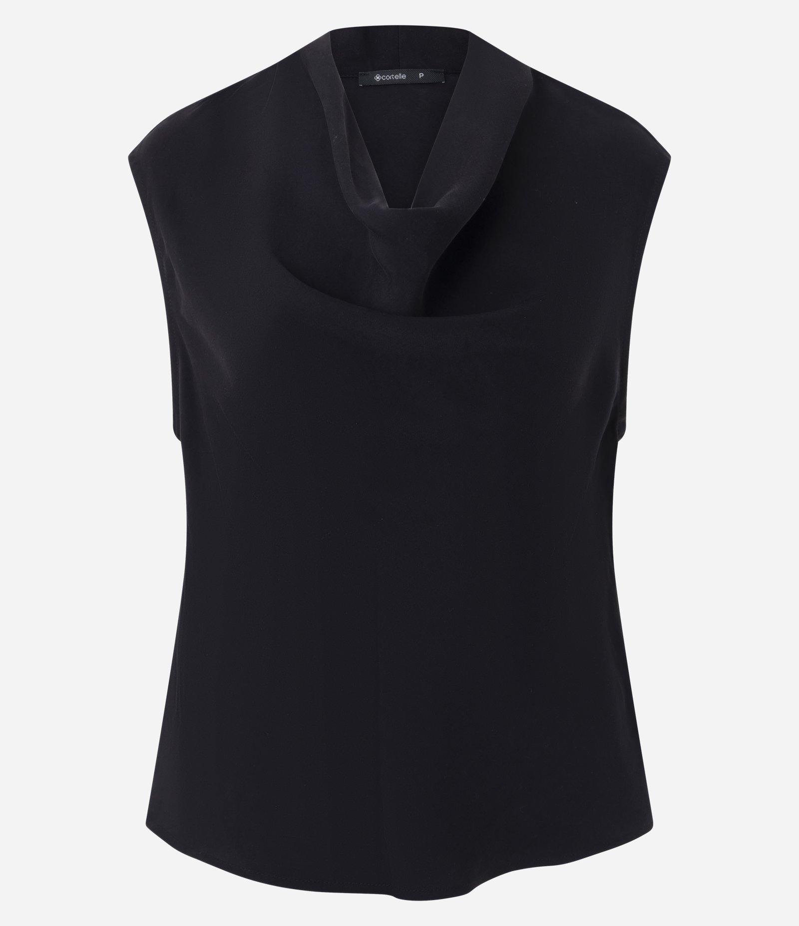 Blusa com Gola Degagê Preto 8