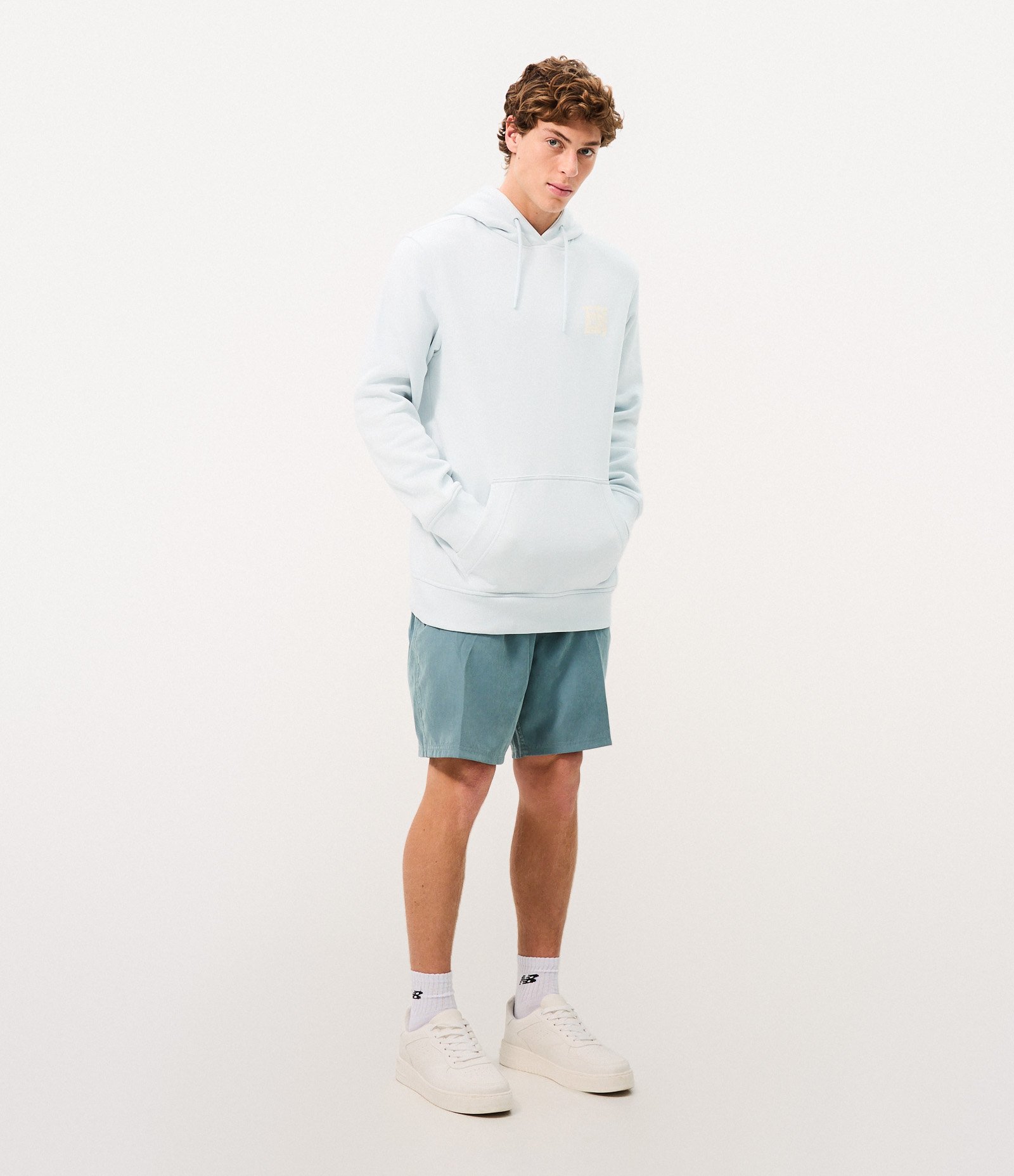 Moletom Comfort Urban Chill com Capuz Azul 2