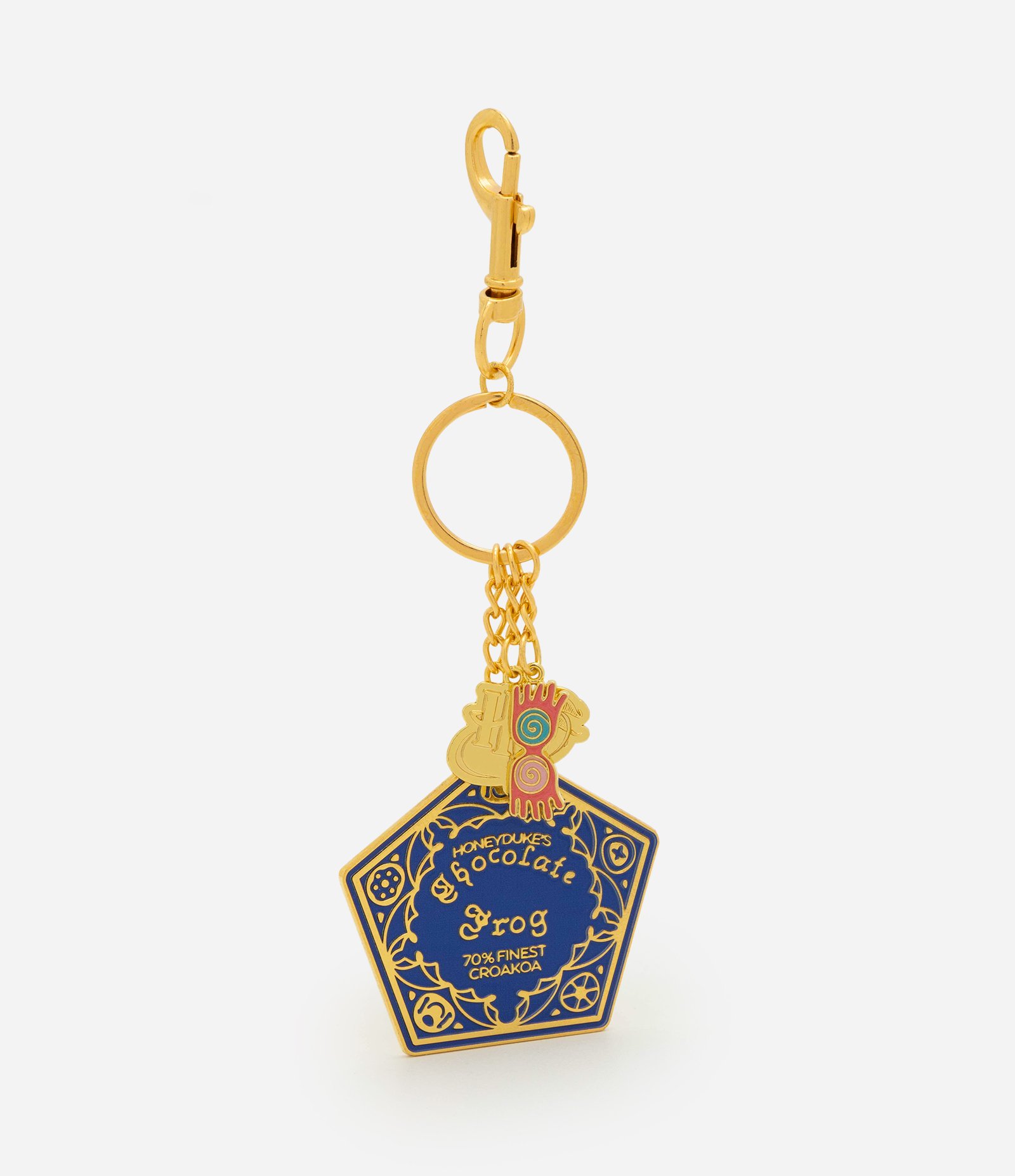Chaveiro em Metal com Pingentes Harry Potter Azul 1
