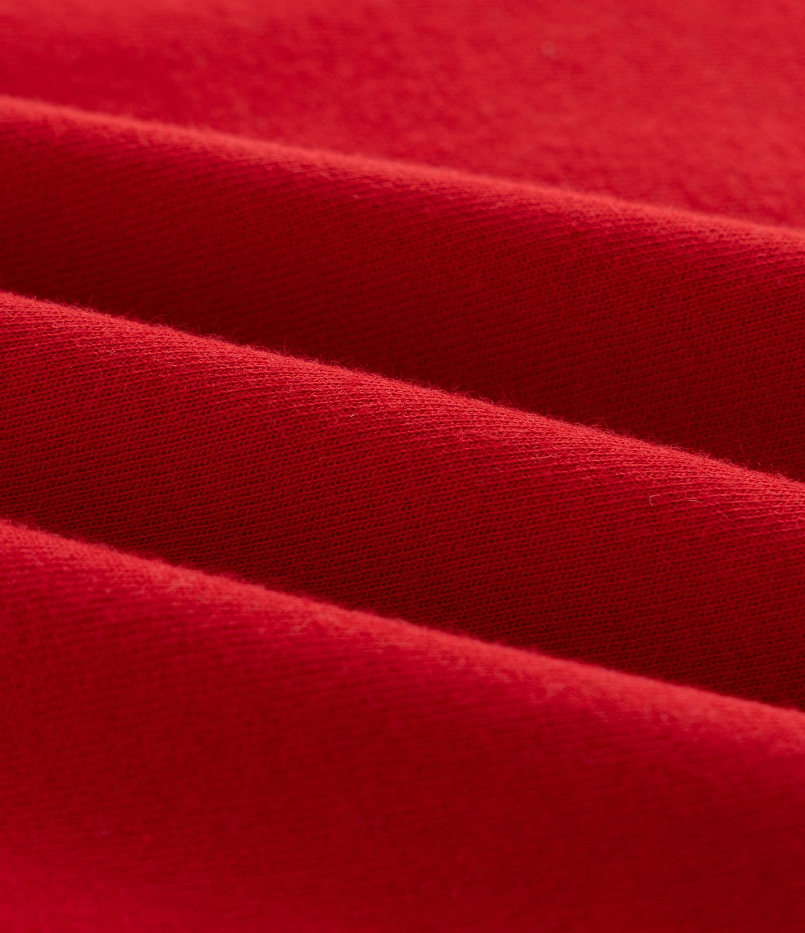 Camiseta Manga Curta em Algodão com Lettering Innovation Research Oversized Vermelho 7