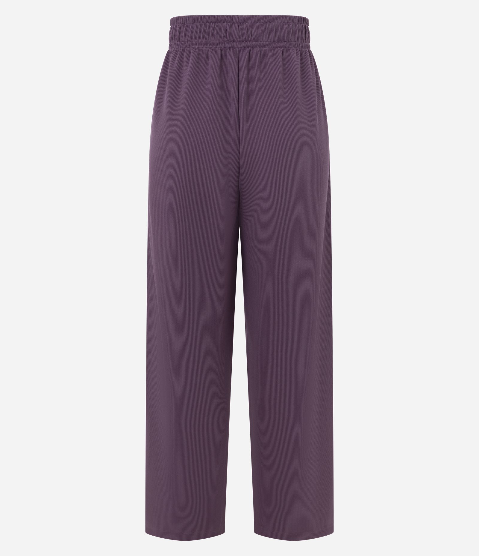 Calça Esportiva em Modal Canelado Roxo 7