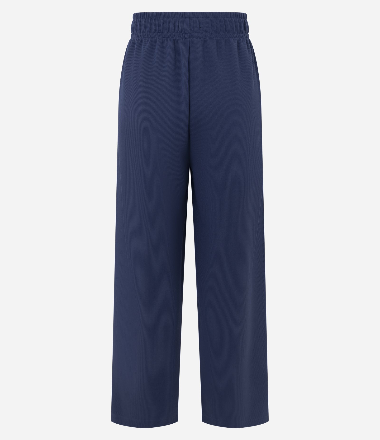 Calça Esportiva em Modal Canelado Azul 8