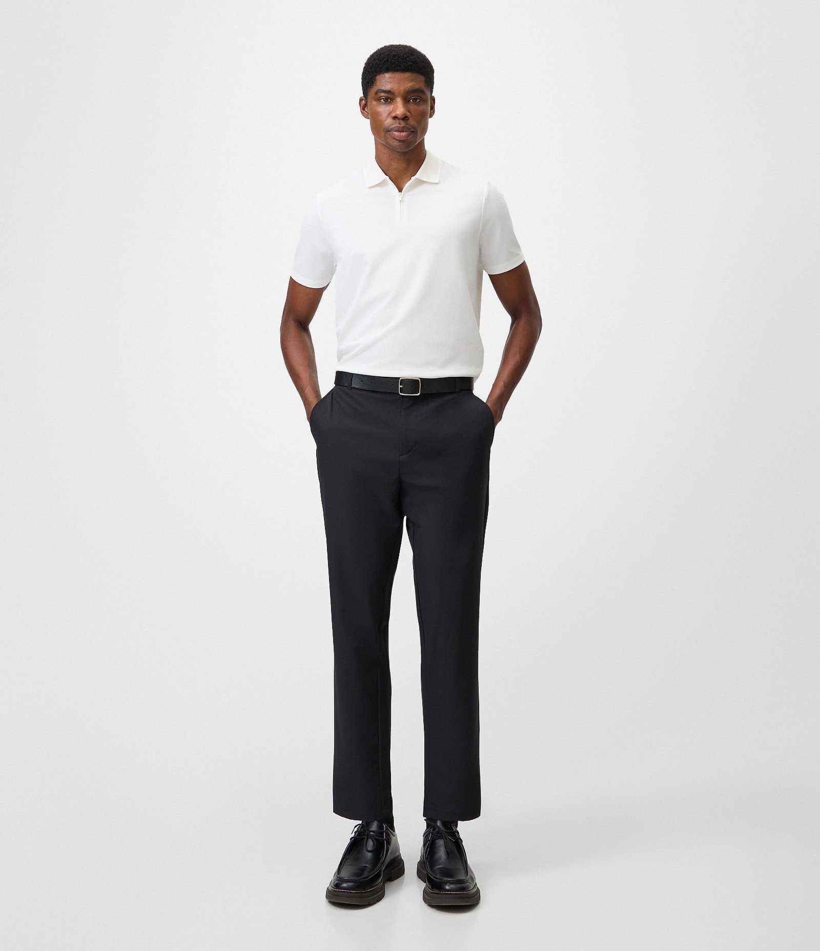 Calça Slim Tecnológica Ultraleve Preto 1