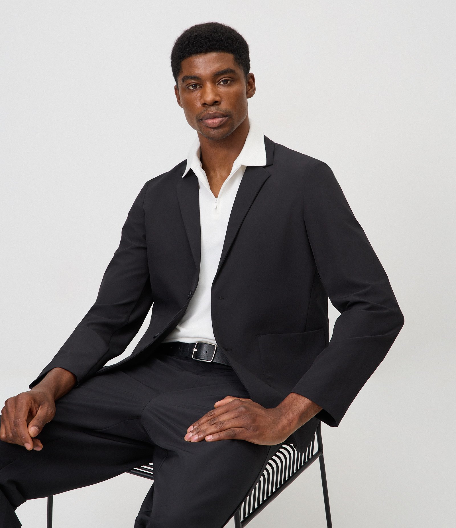 Blazer Regular Tecnológico Ultraleve Preto 1