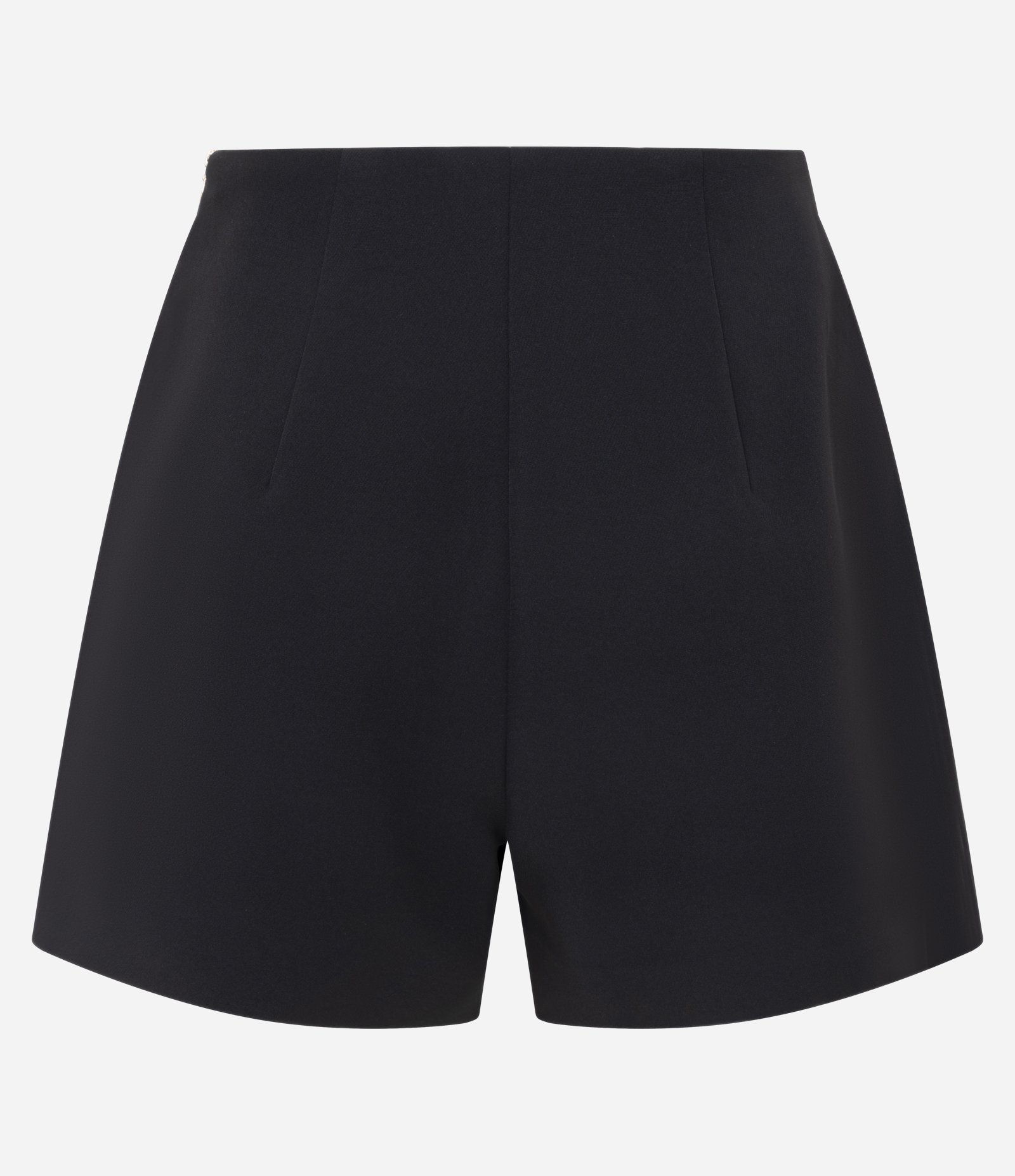 Short Saia Alfaiatado com Corrente Metálica Preto 3