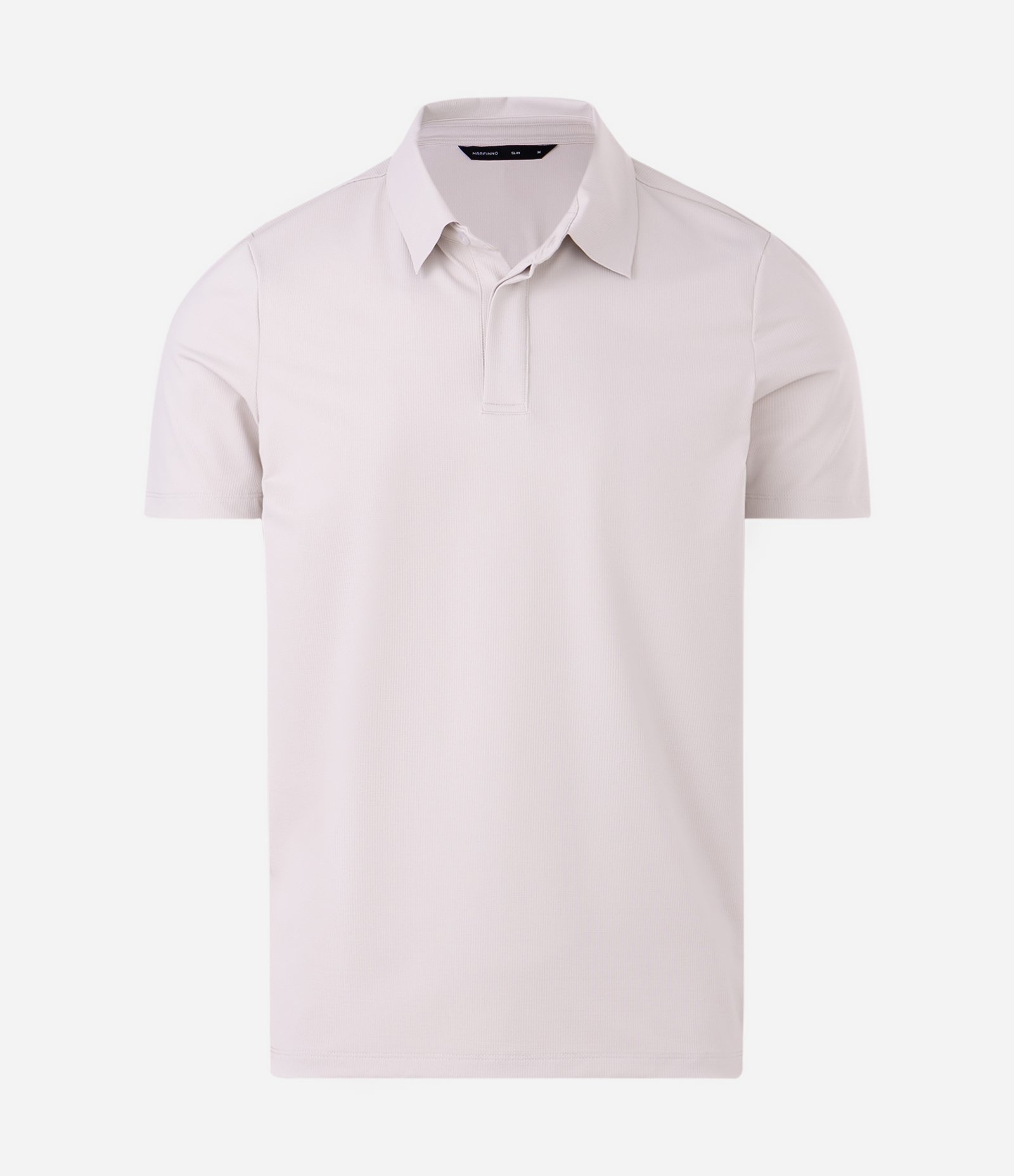 Polo Slim Tecnológica Texturizada Poliamida Branco 5