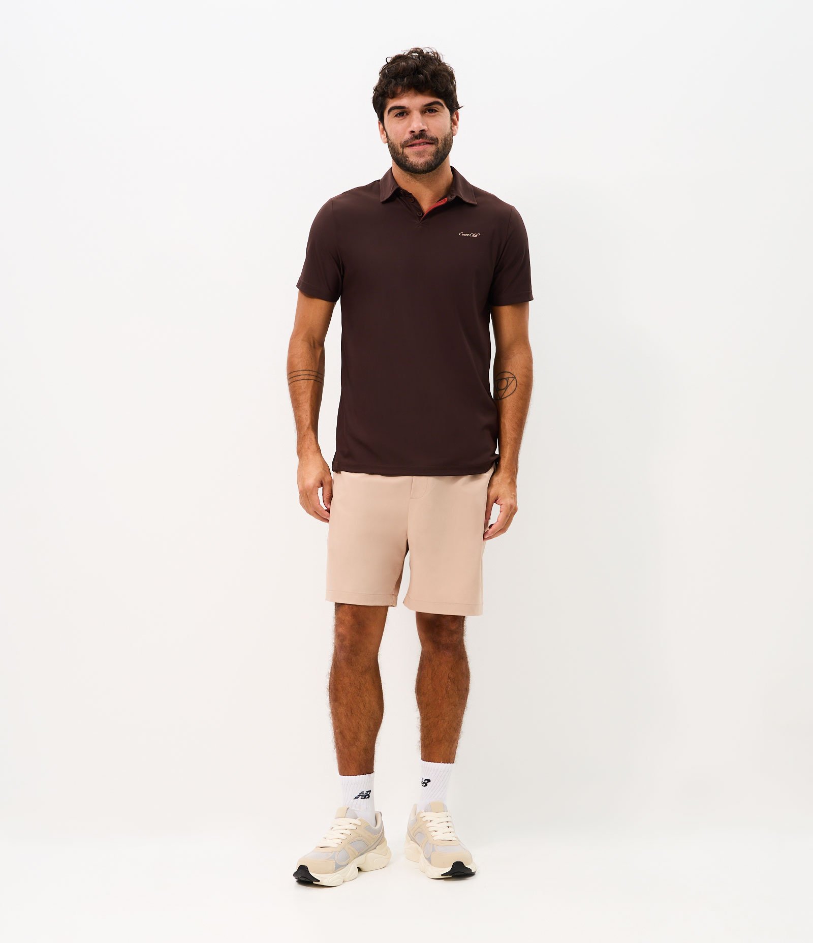 Camiseta Polo Dry Esportiva Marrom 2