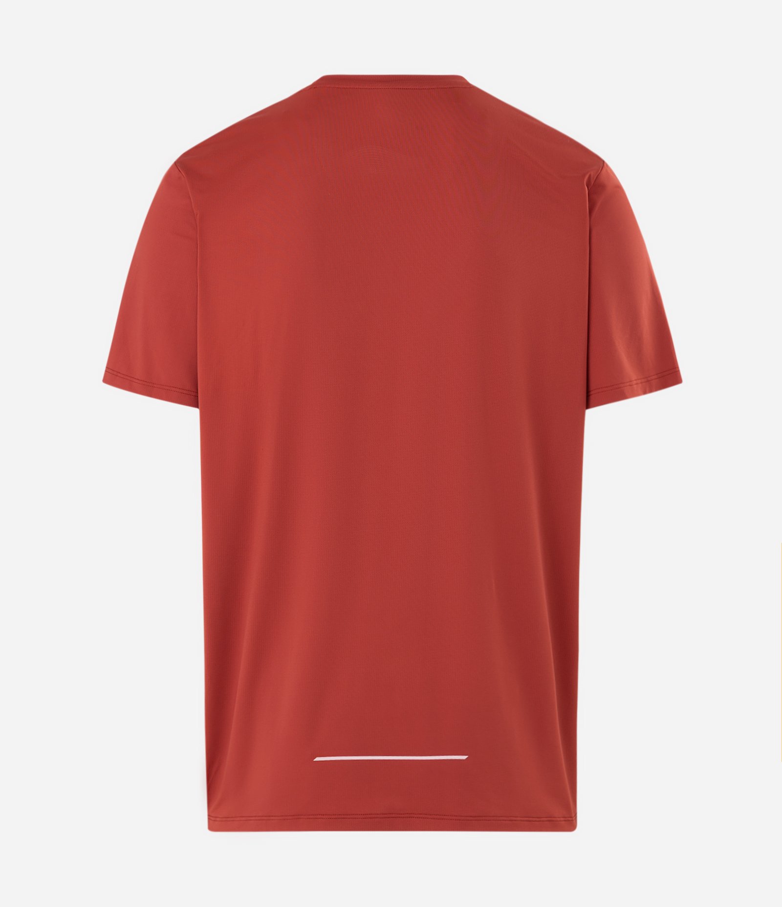 Camiseta Regular com Tecnologia Dry e Estampa Lettering Seeking My Highs Vermelho 7