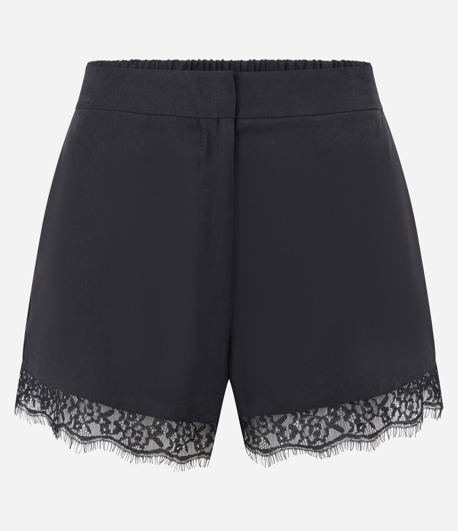 Short com Renda na Barra Preto 5