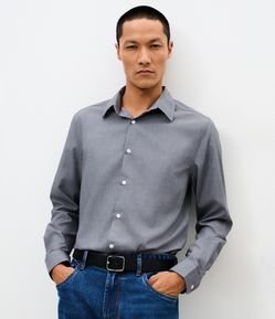 Camisa Regular Manga Longa