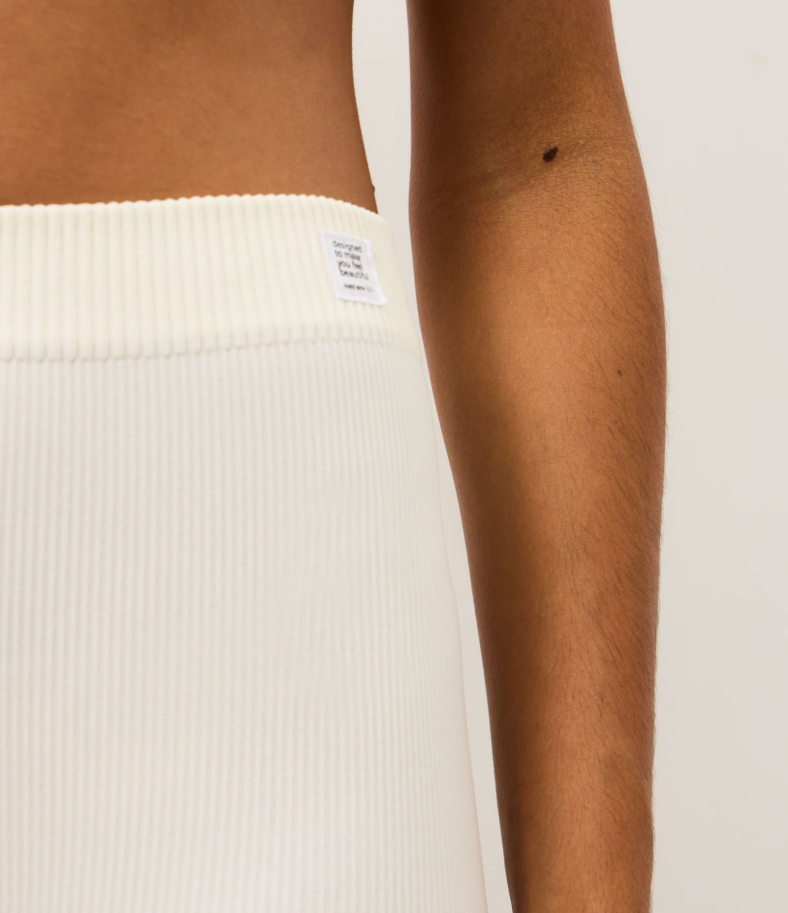 Kit 02 Calcinhas Boyshort em Poliamida Seamless Bege/Cinza 4