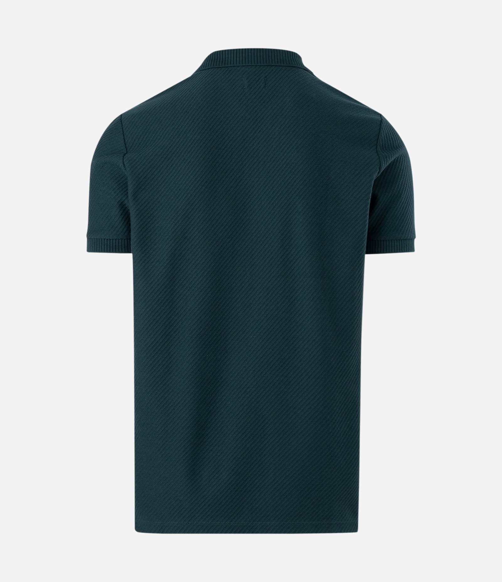 Camisa Polo Comfort em Algodão com Textura Verde 2
