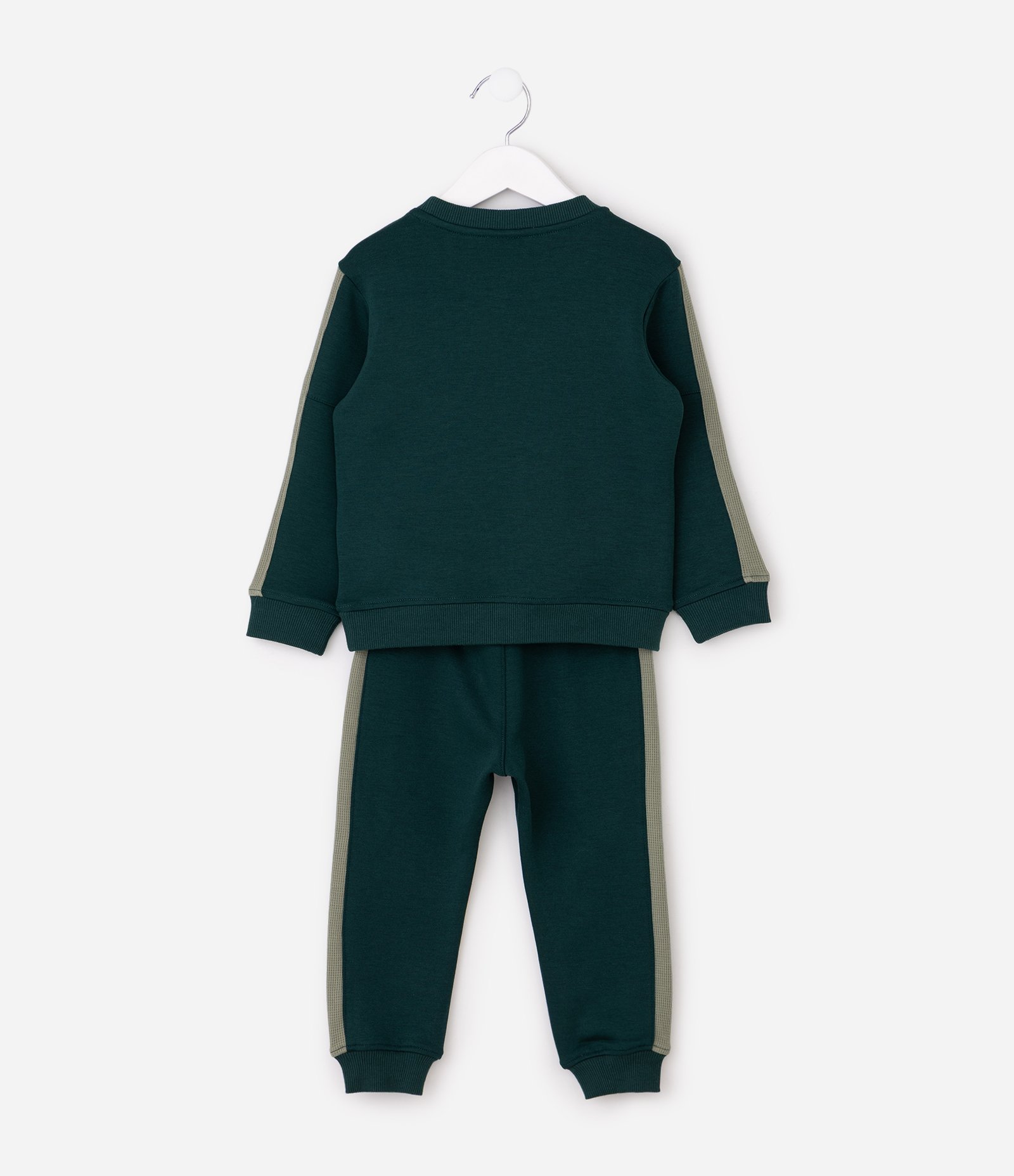 Conjunto em Tech Fleece do Mickey - Tam 1 a 6 Anos Verde 3
